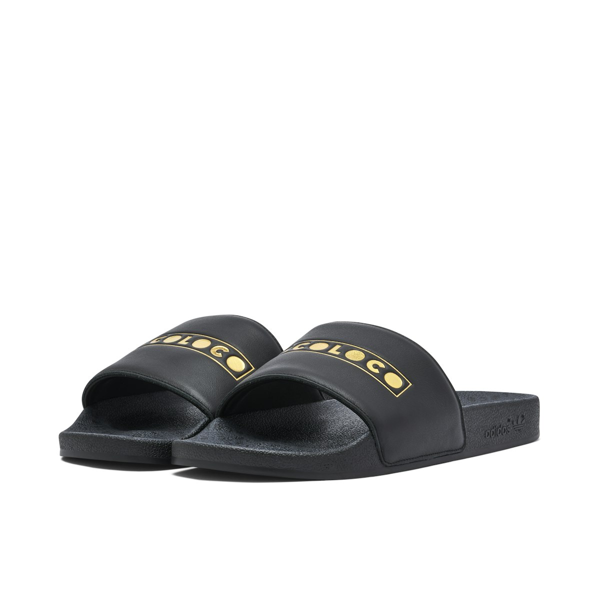 adidas Adilette Slides x Circoloco Black | HQ3617 | Laced