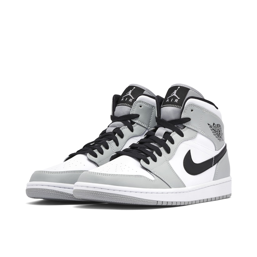 Light smoke gray jordan 1 mid Clearance