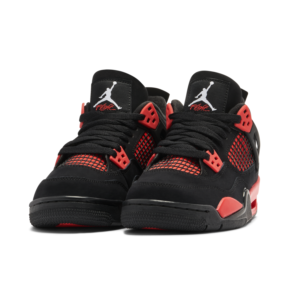 Red jordans online retro 4