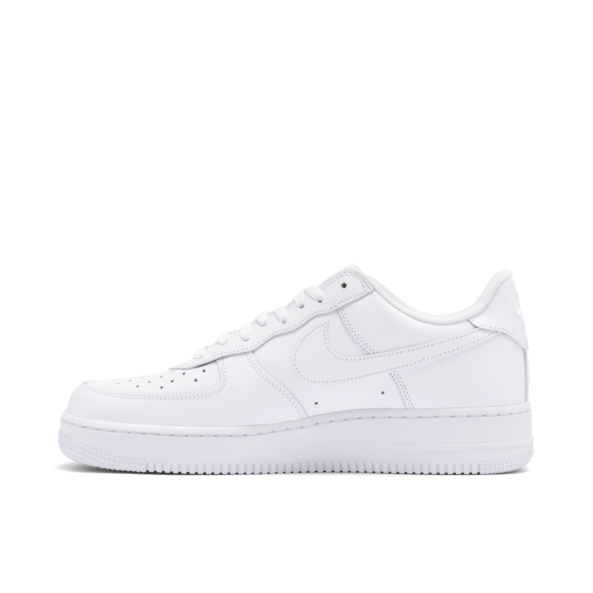 All white low top air force 1 best sale