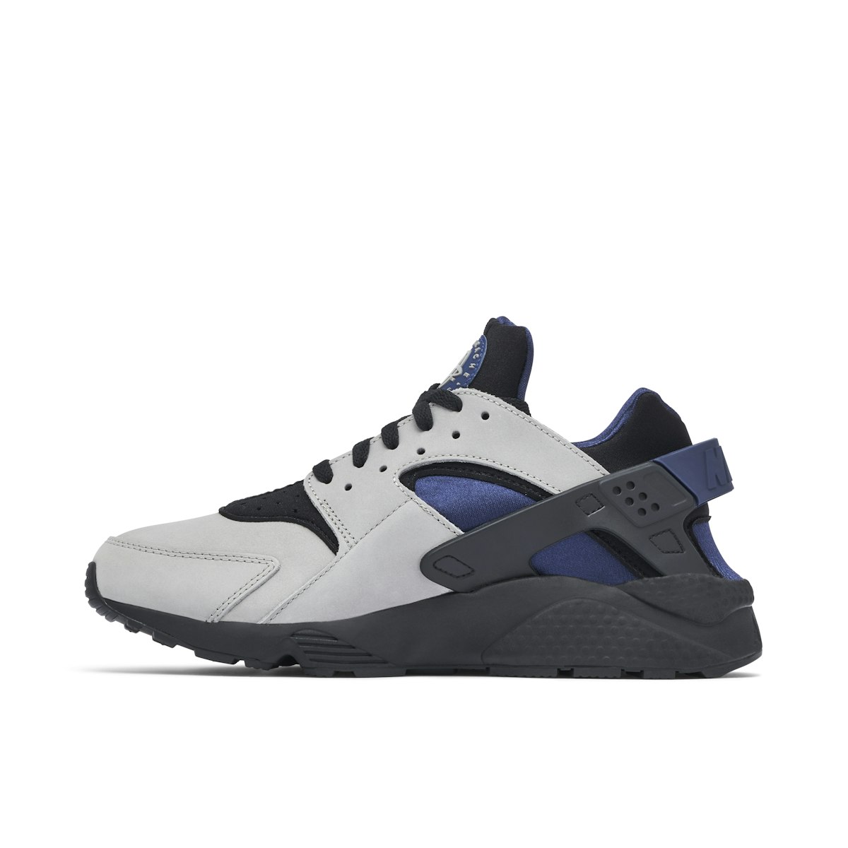 blue and black nike huarache