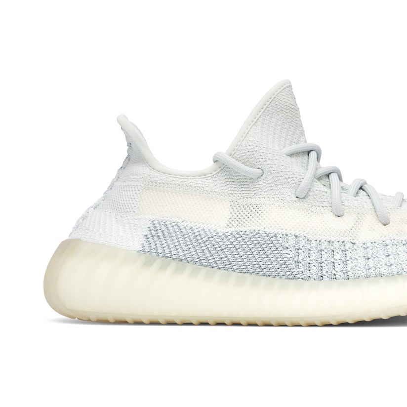 Yeezy Boost V2 Cloud White Reflective | FW5317 Laced