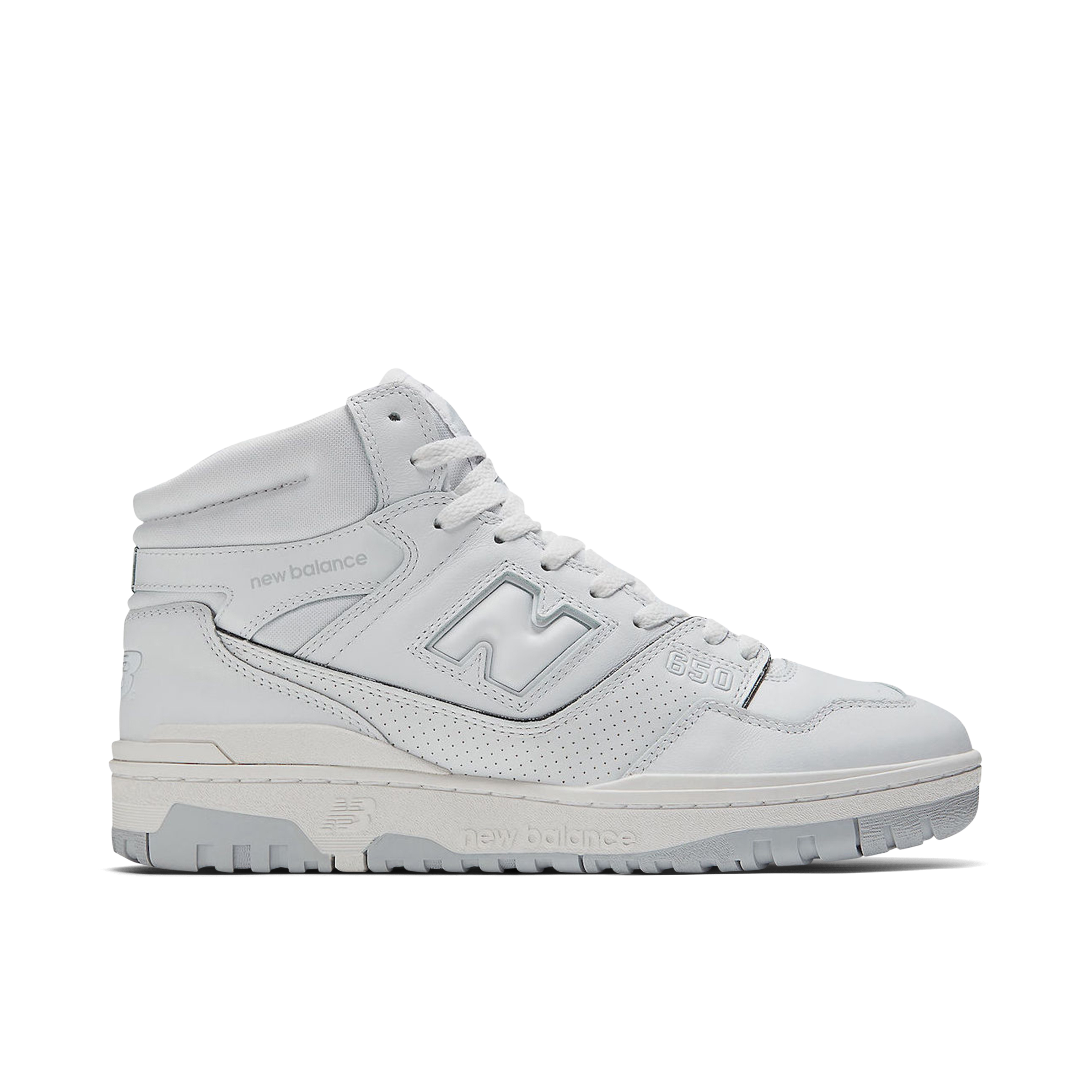 New Balance 650R Triple White | BB650RWW | Laced