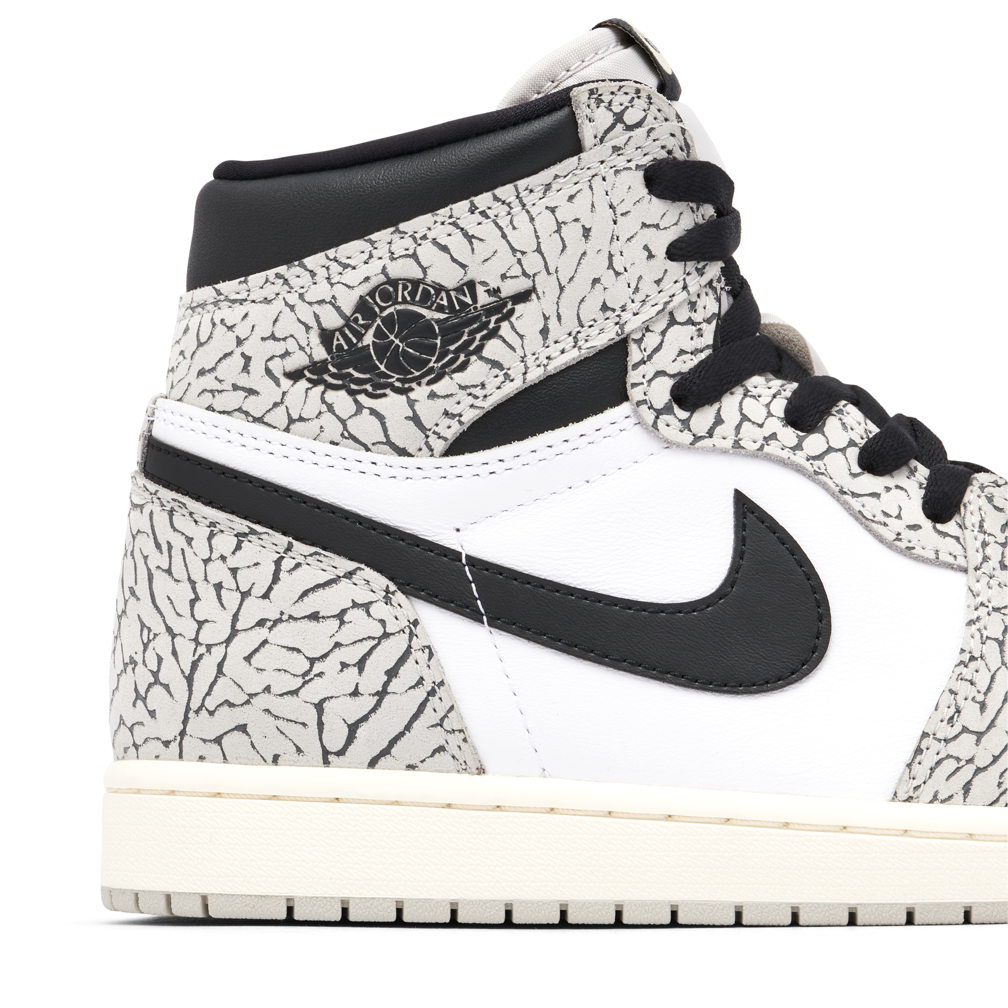 Air Jordan 1 High OG White Cement | DZ5485-052 | Laced