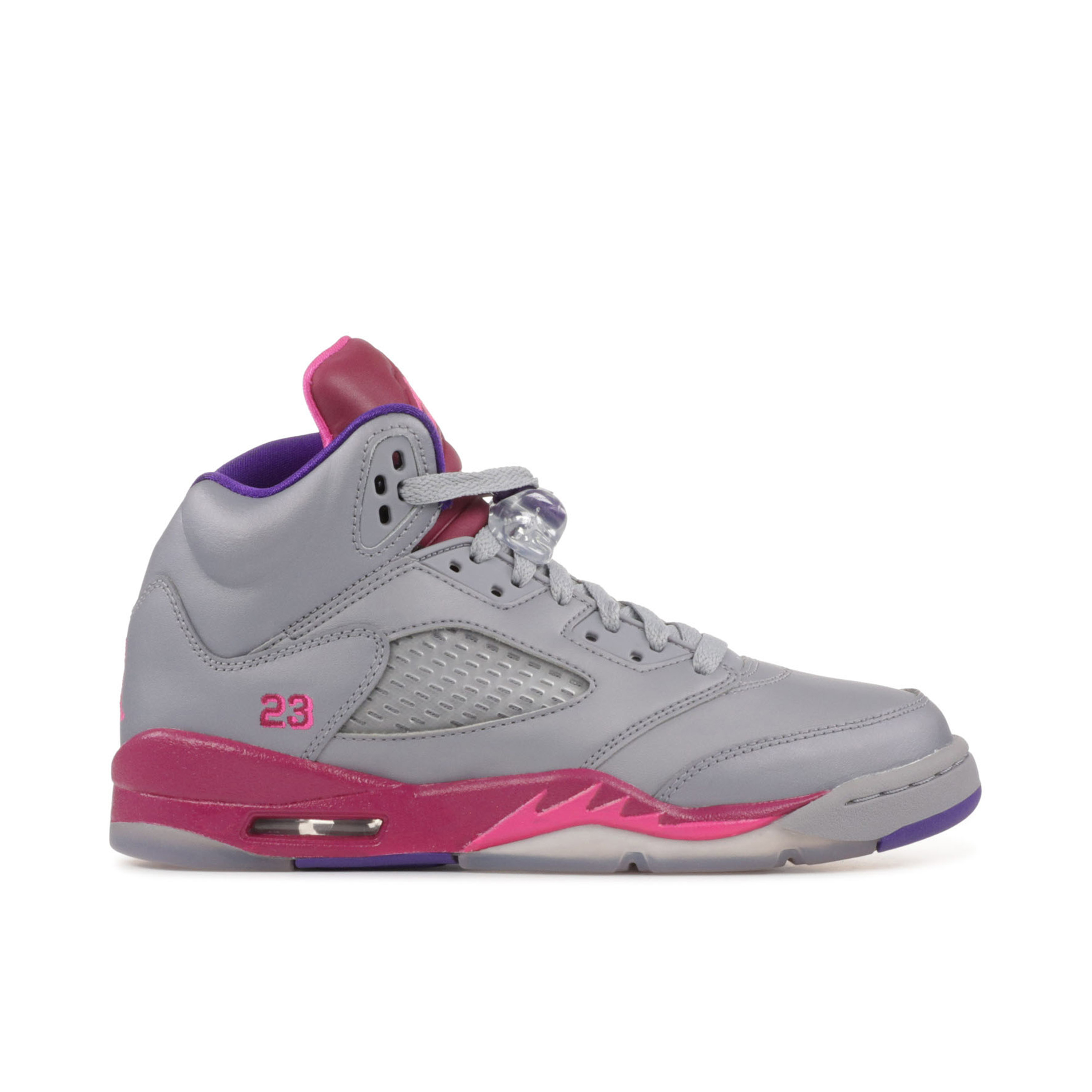 Jordan 5 best sale grey and pink