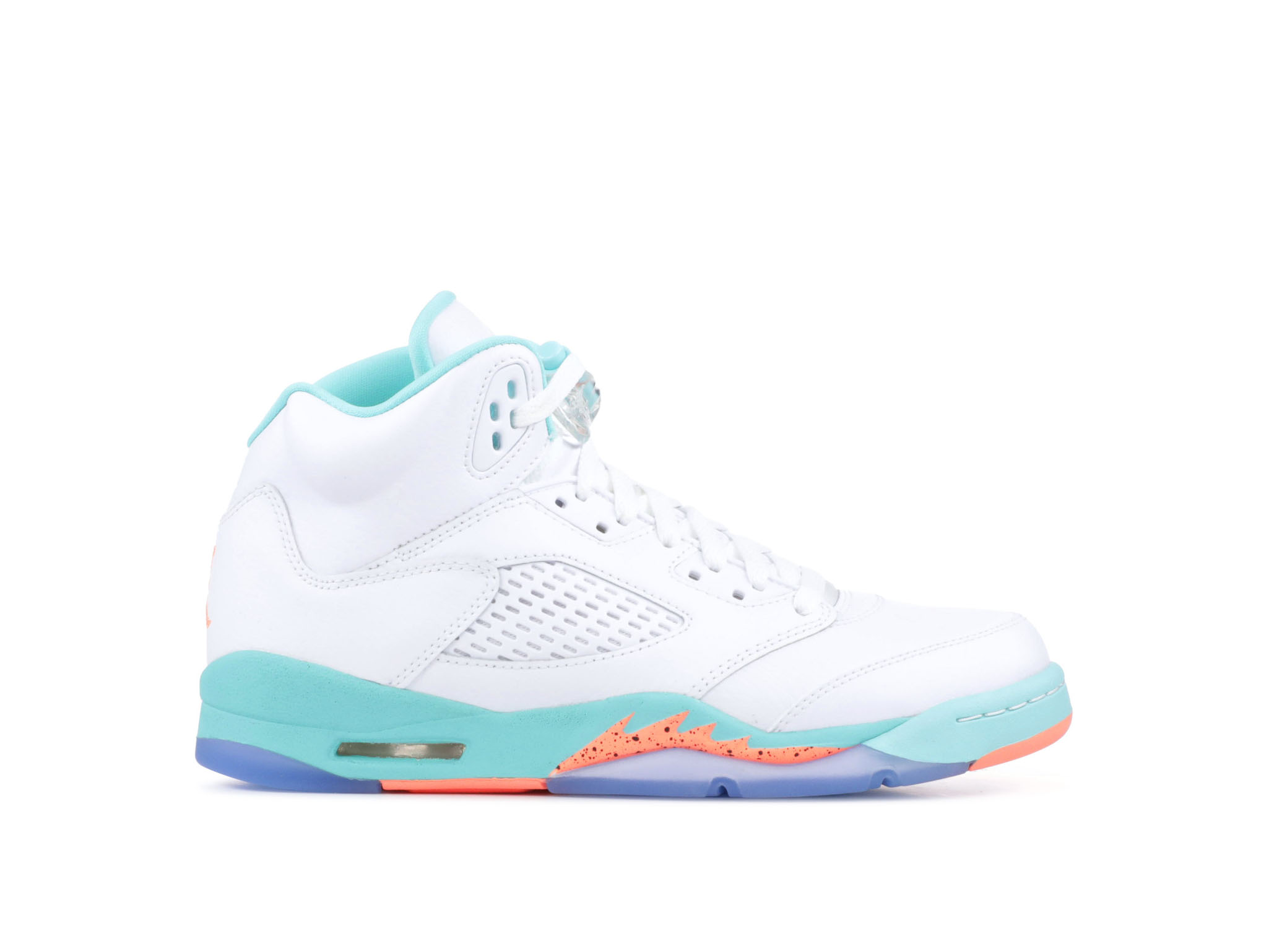 air jordan 5 retro gs aqua men's