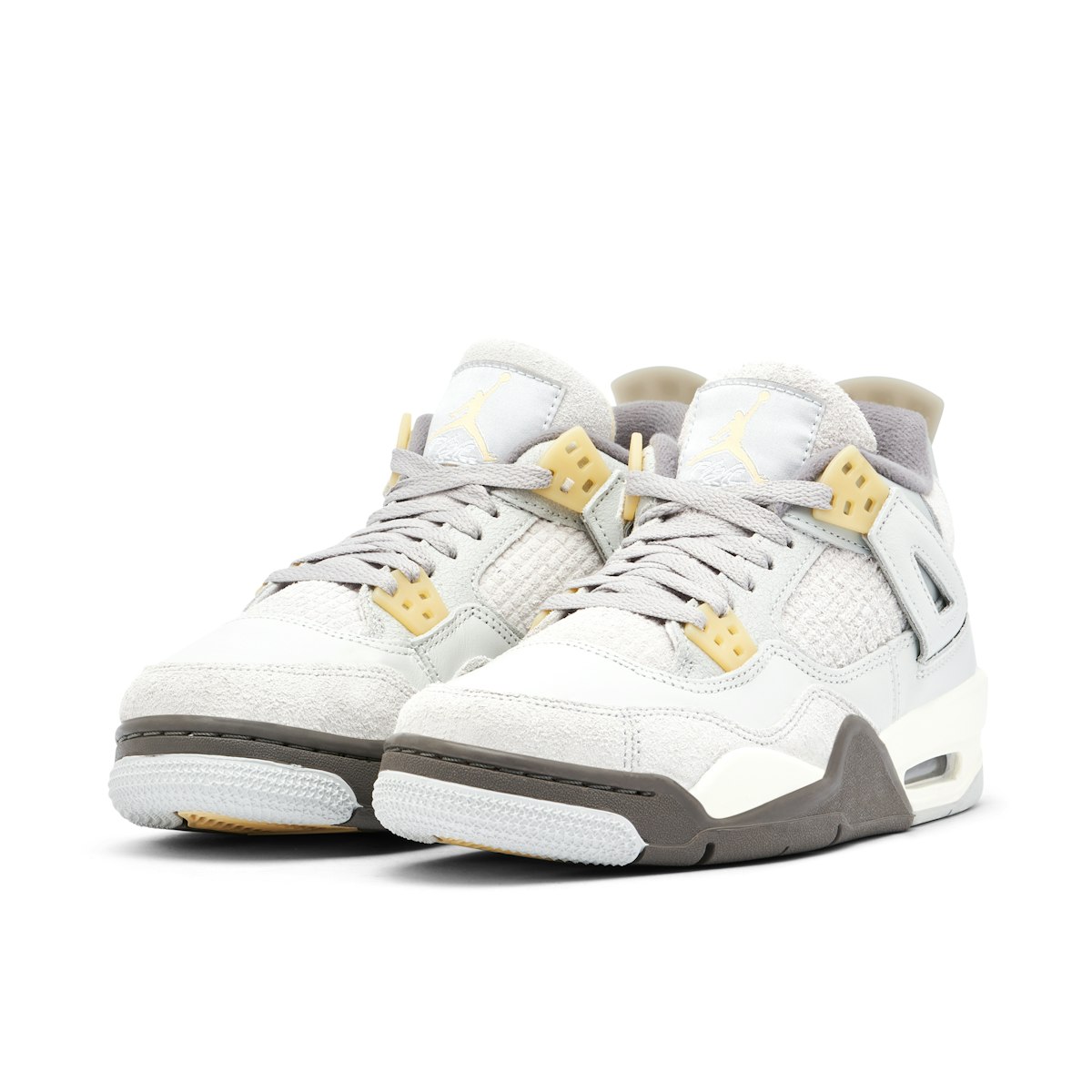 Big Kids' Air Jordan Retro 4 SE Craft Basketball Shoes