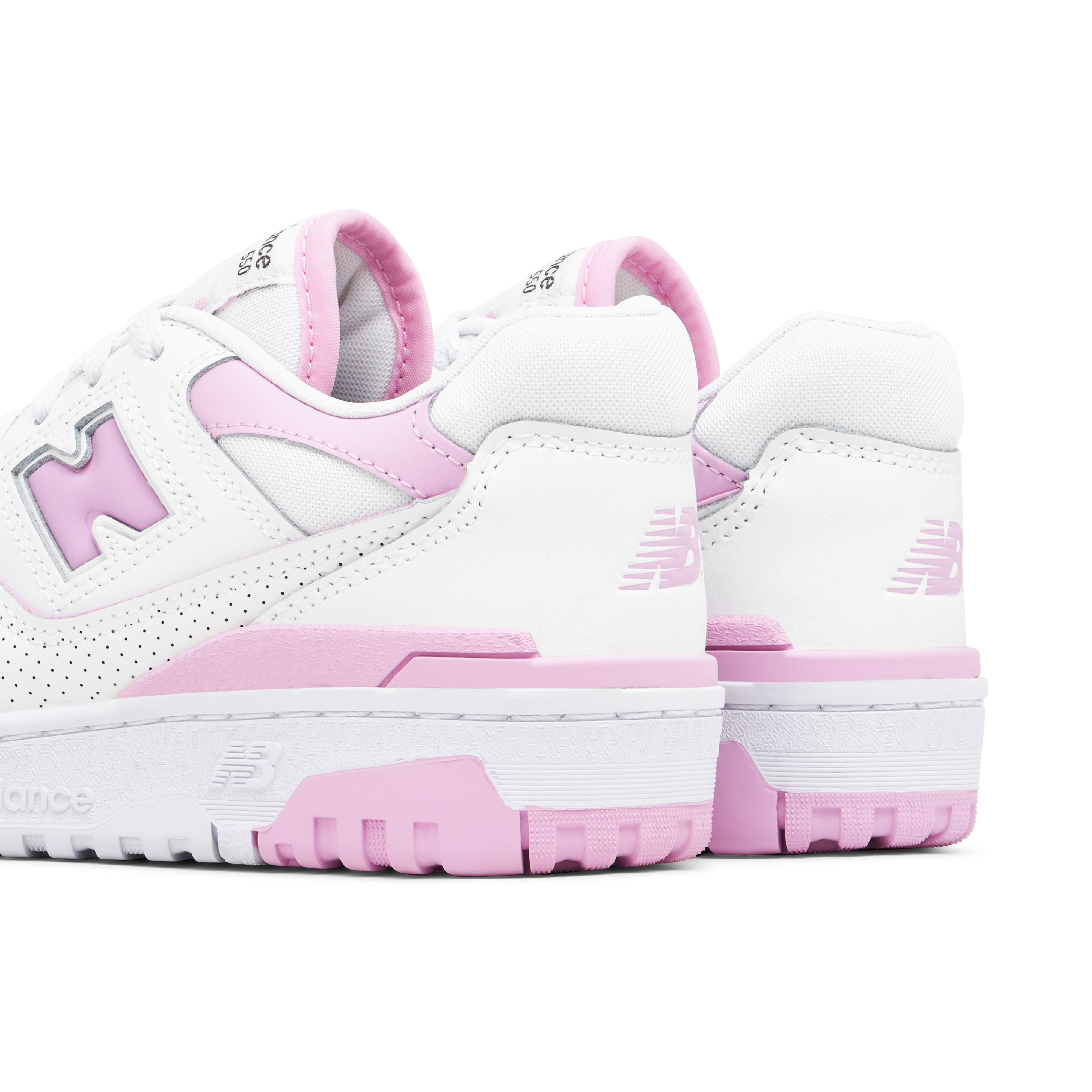 New Balance 550 White Bubblegum Pink Womens | BBW550BD