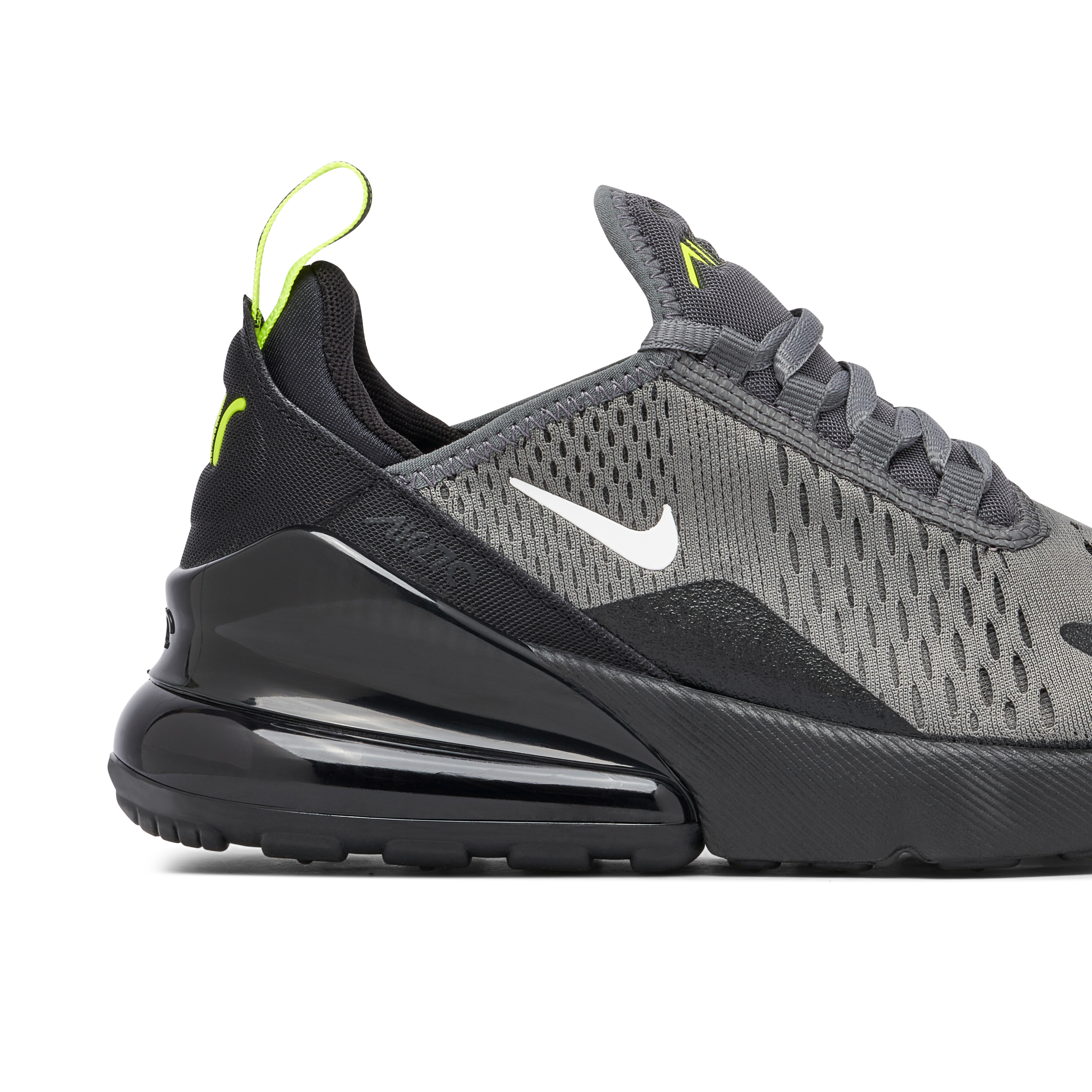 Nike air 270 grey hotsell and green