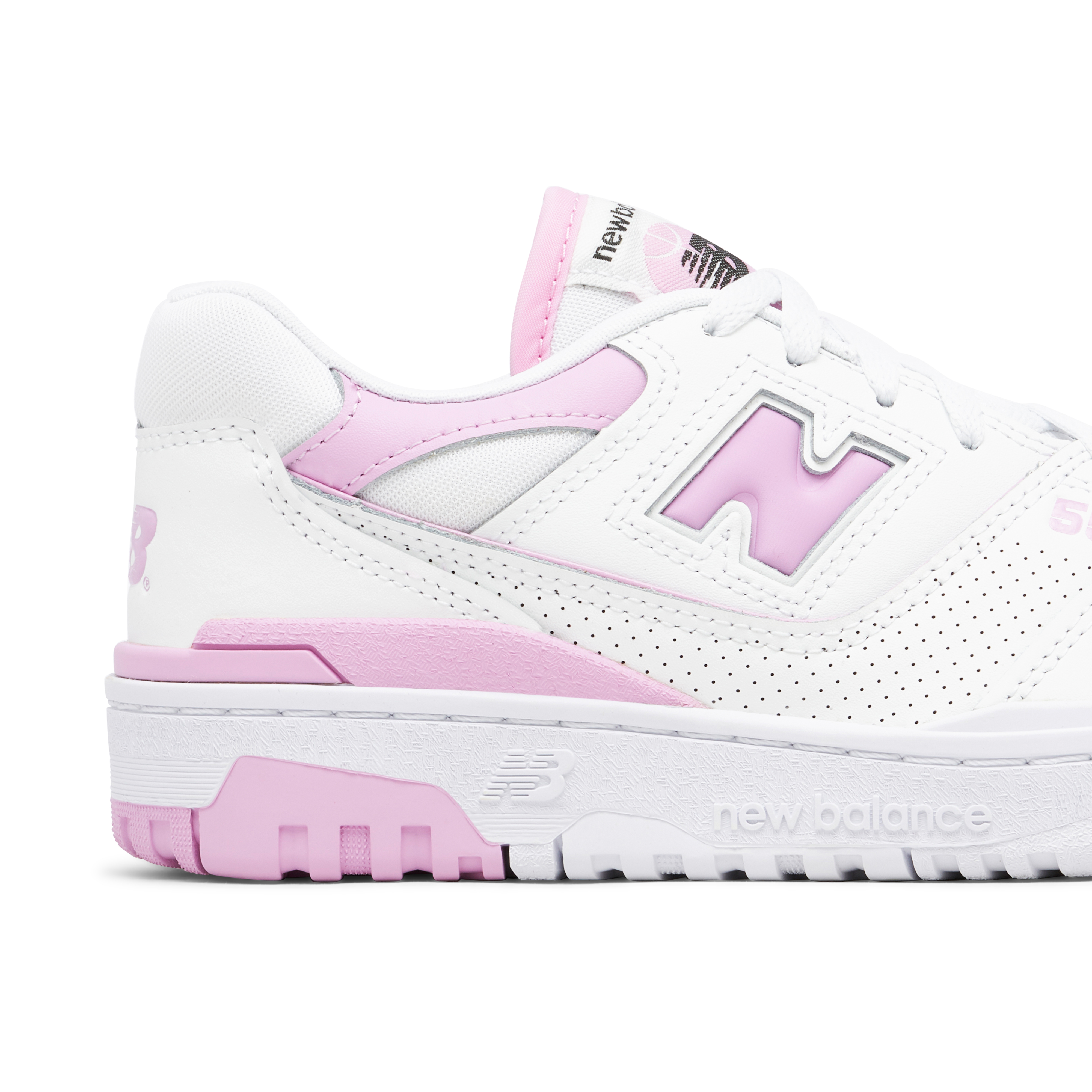 New Balance 550 White Bubblegum Pink Womens | BBW550BD | Laced