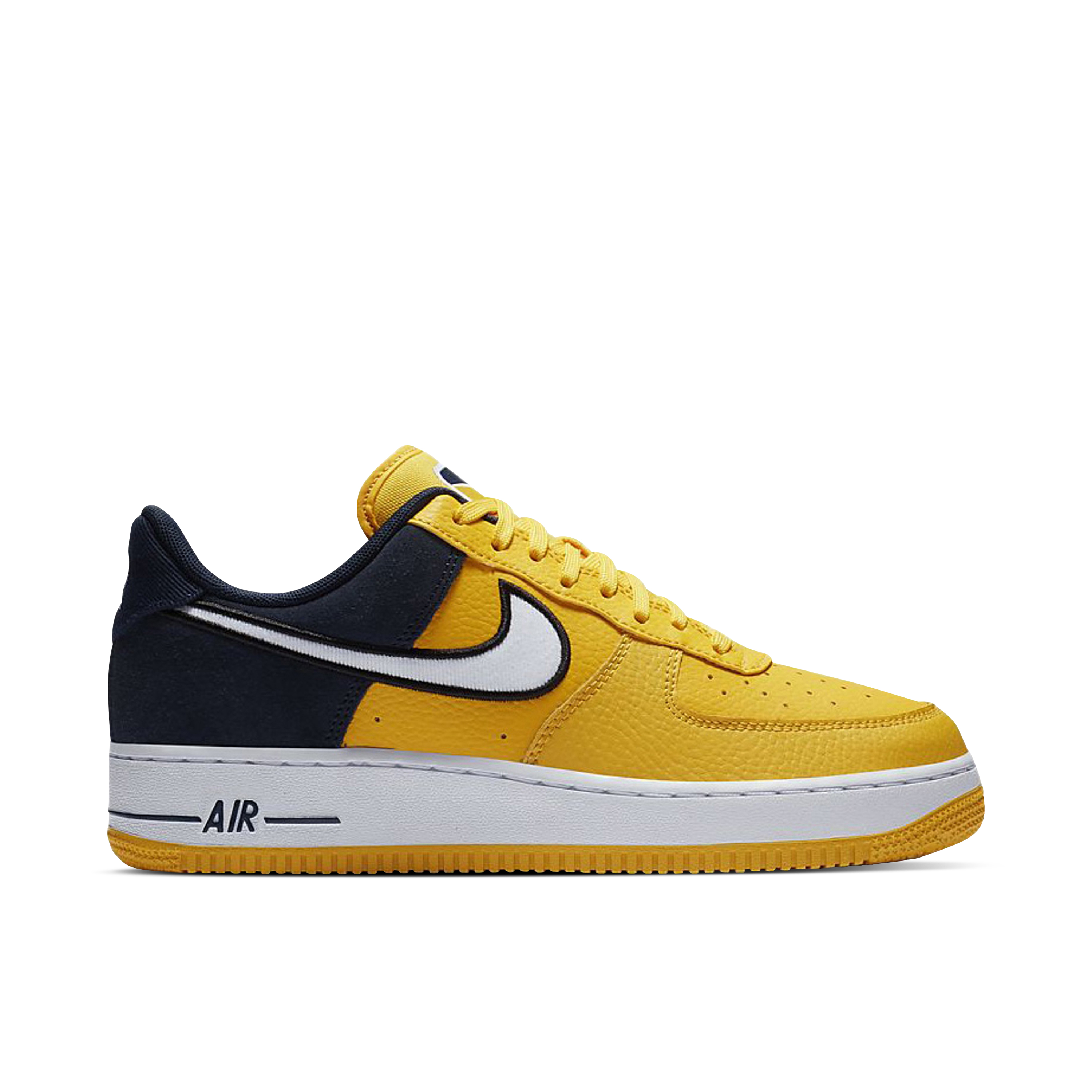 Nike Air Force 1 07 Low LV8 Yellow Navy | AO2439-700 | Laced