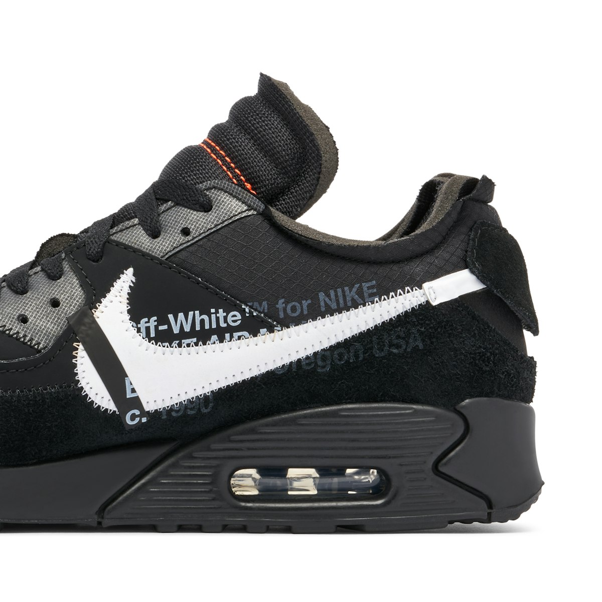 Air Max 90 Black x Off-White AA7293-001 | Size US 7
