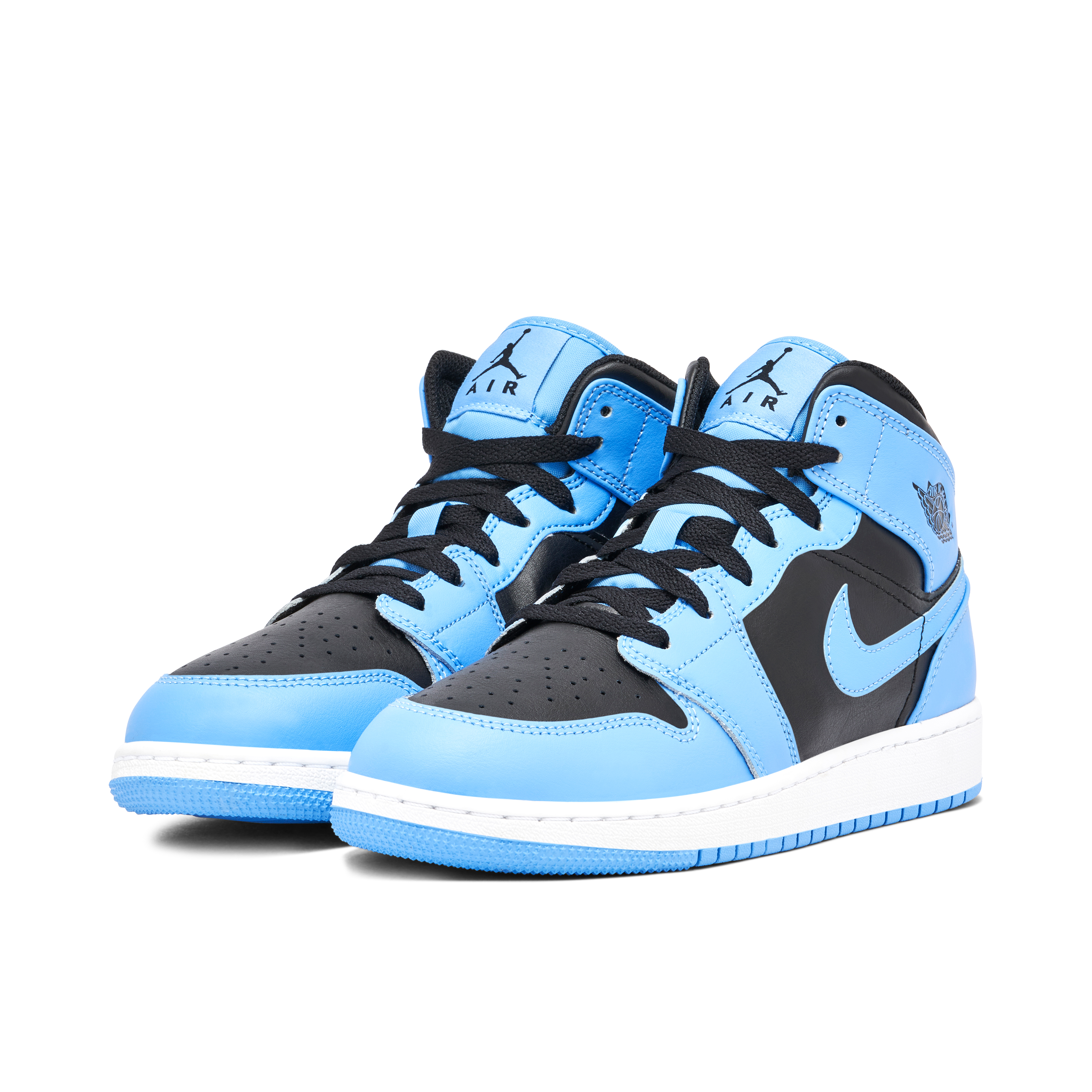 Air Jordan 1 Mid University Blue Black GS | DQ8423-401 | Laced