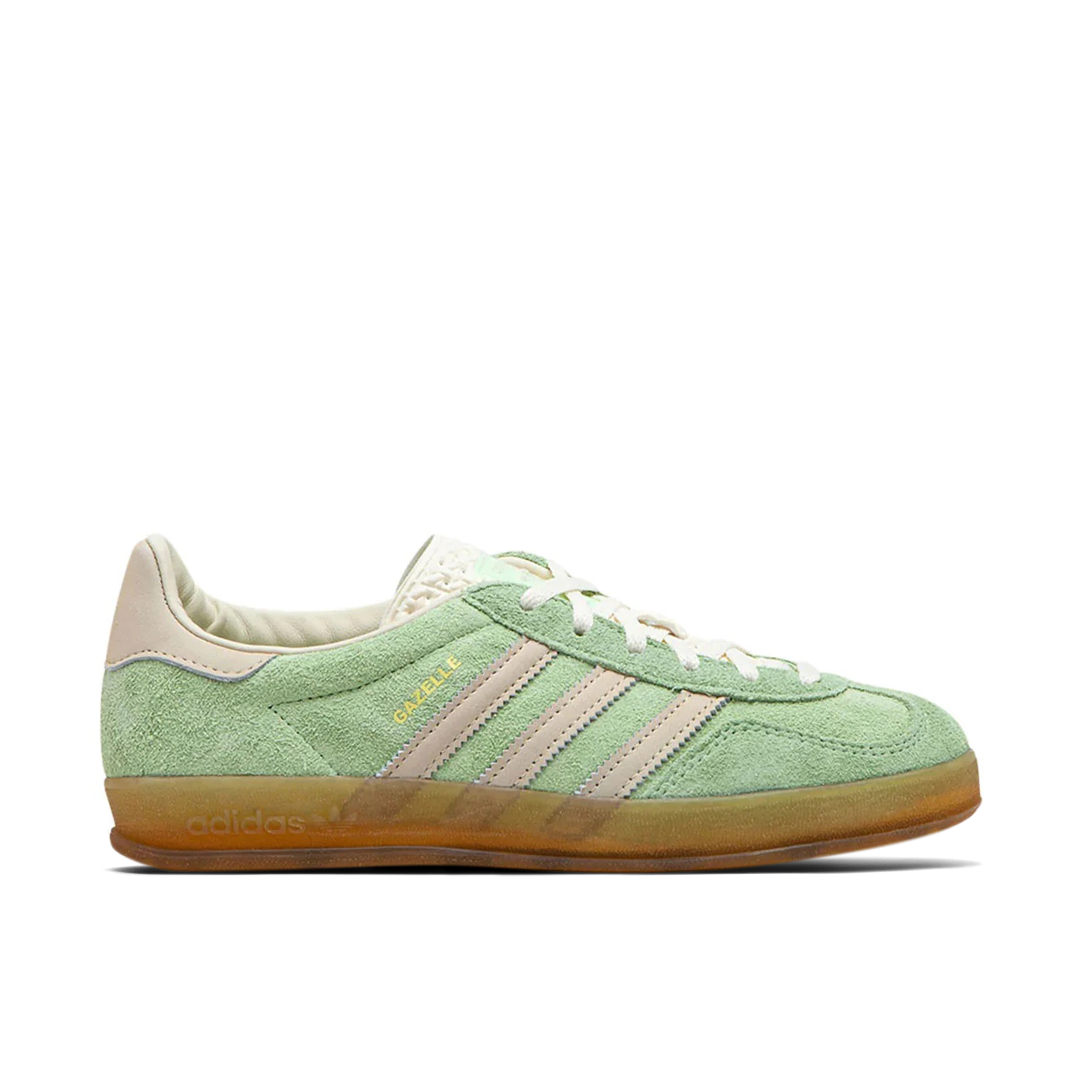 Womens green gazelle sales trainers