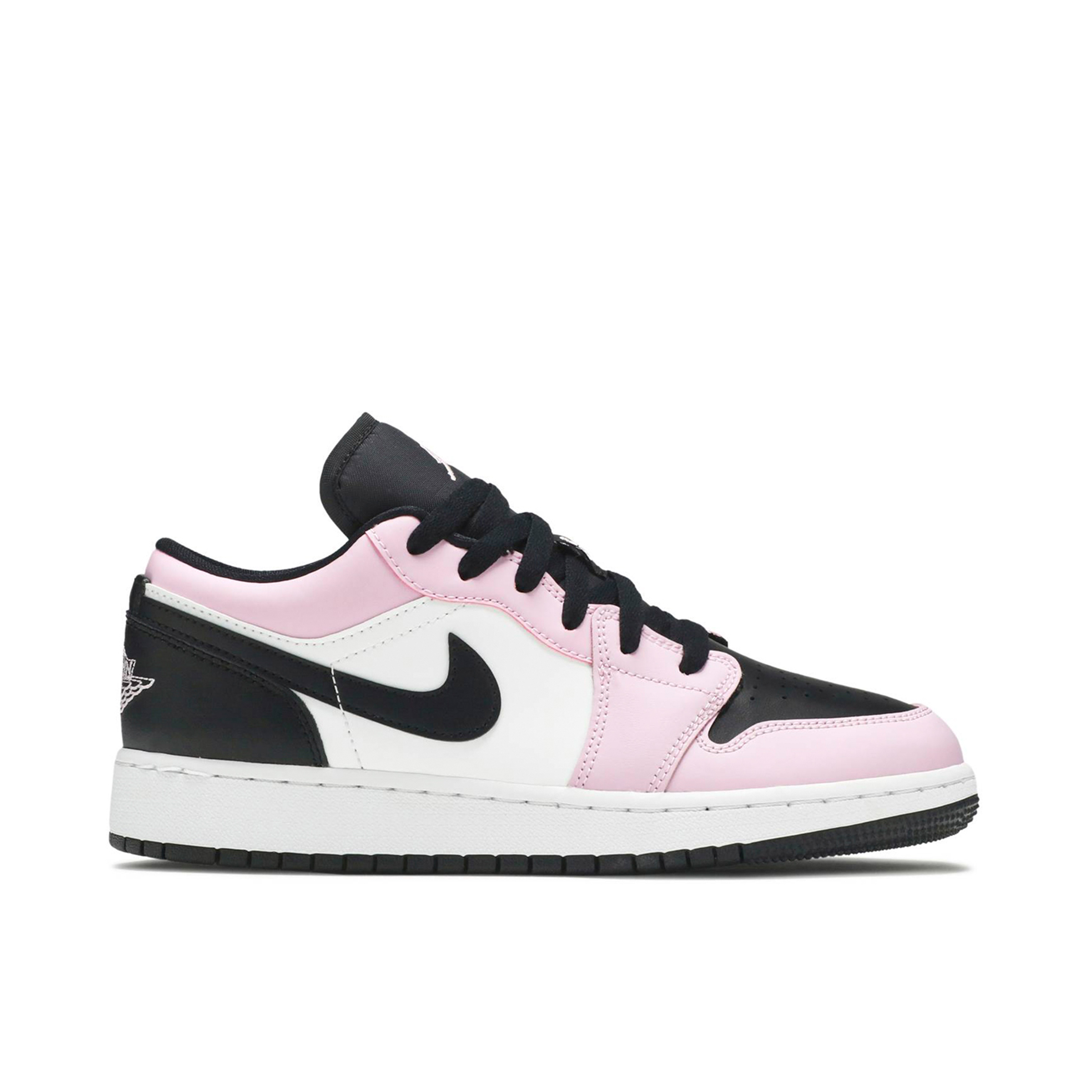 aj1 low pink black