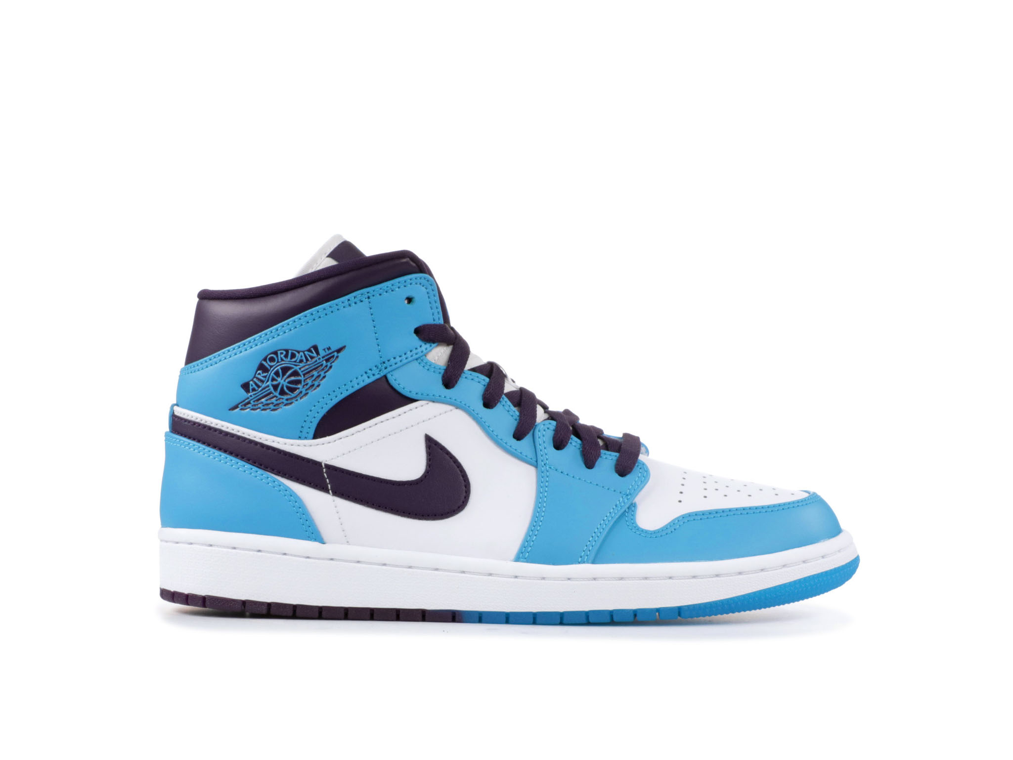 jordan 1 mid hornets