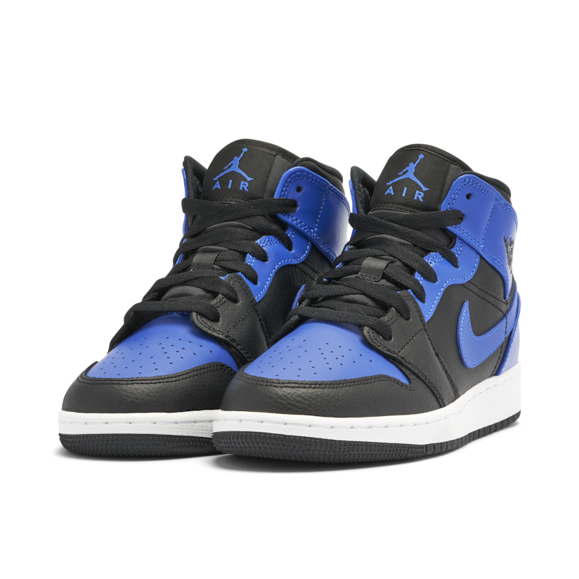 Air Jordan 1 Mid Hyper Royal GS | 554725-077 | Laced