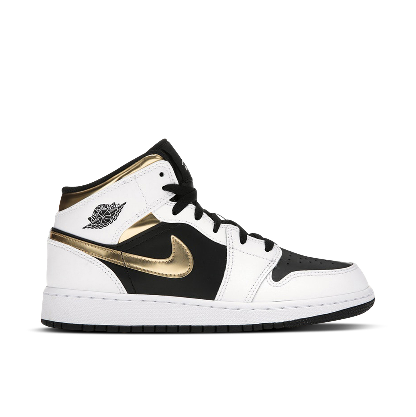 Air Jordan 1 Mid White Gold | 554725-190 | Laced