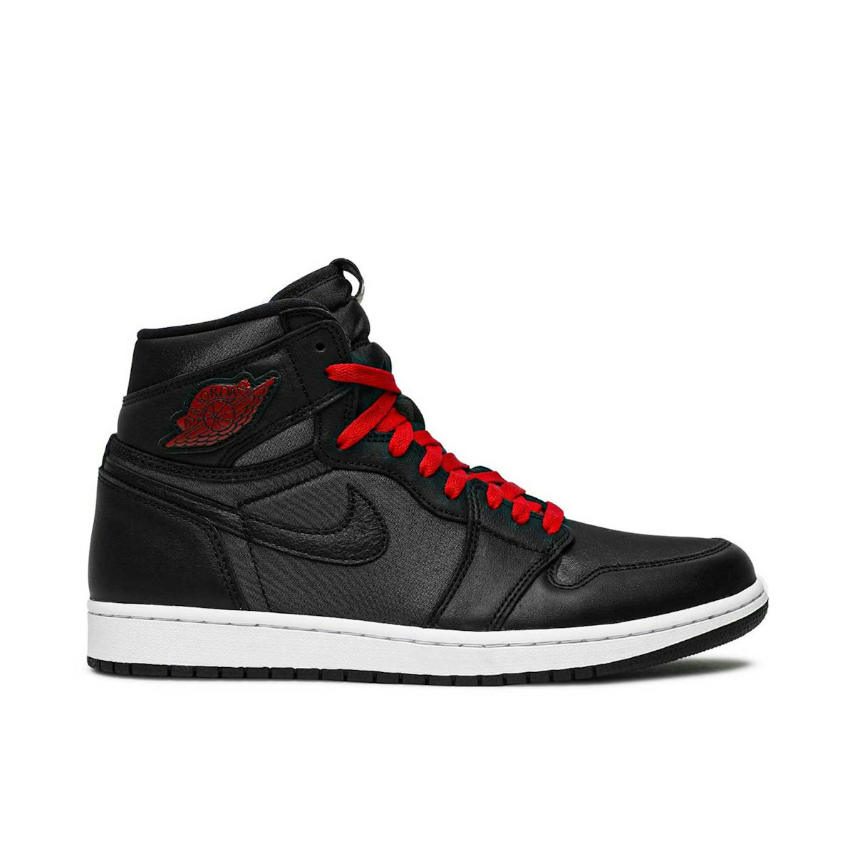 Air jordan 1 retro mid black red Clearance