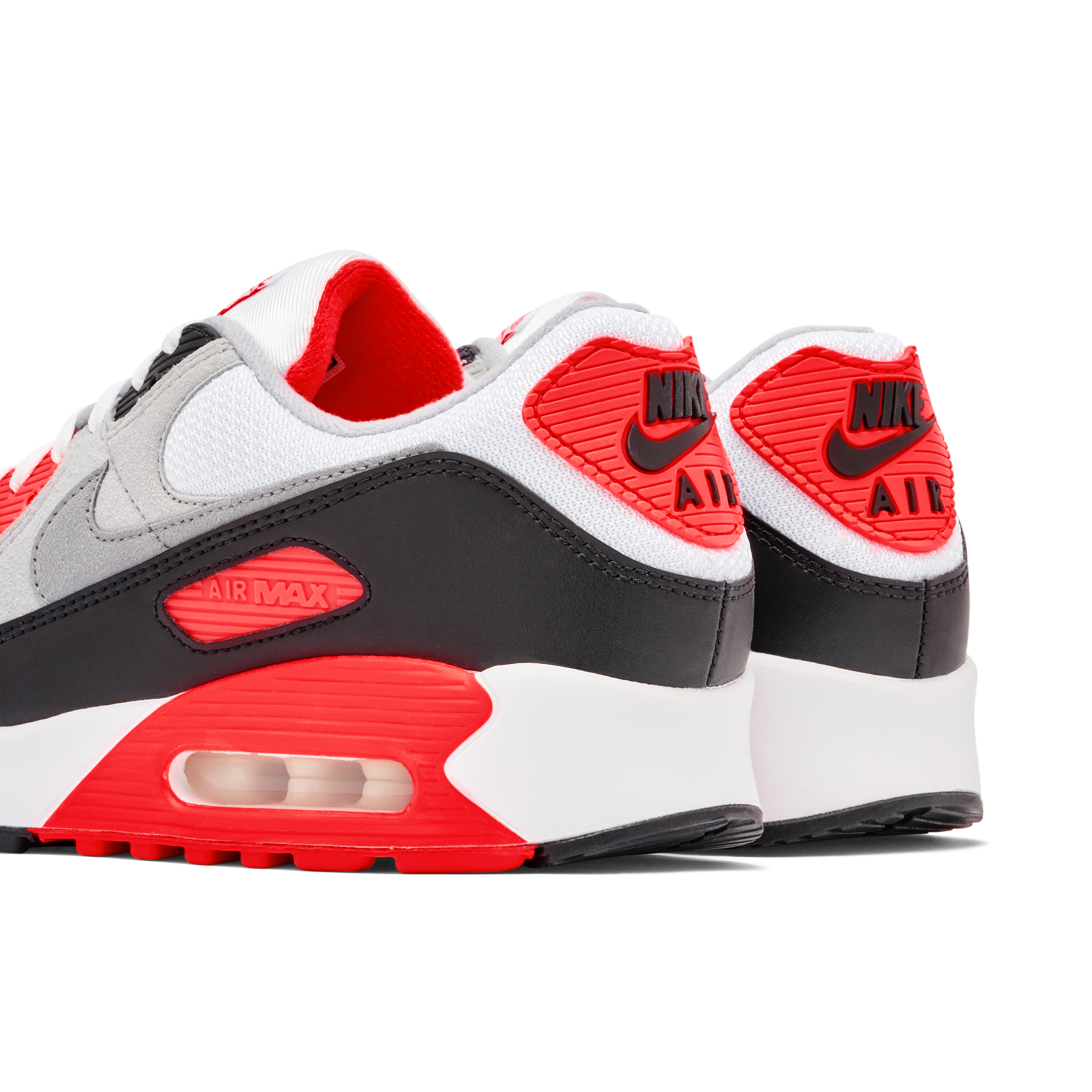 Mens 'air max clearance 90 white and red