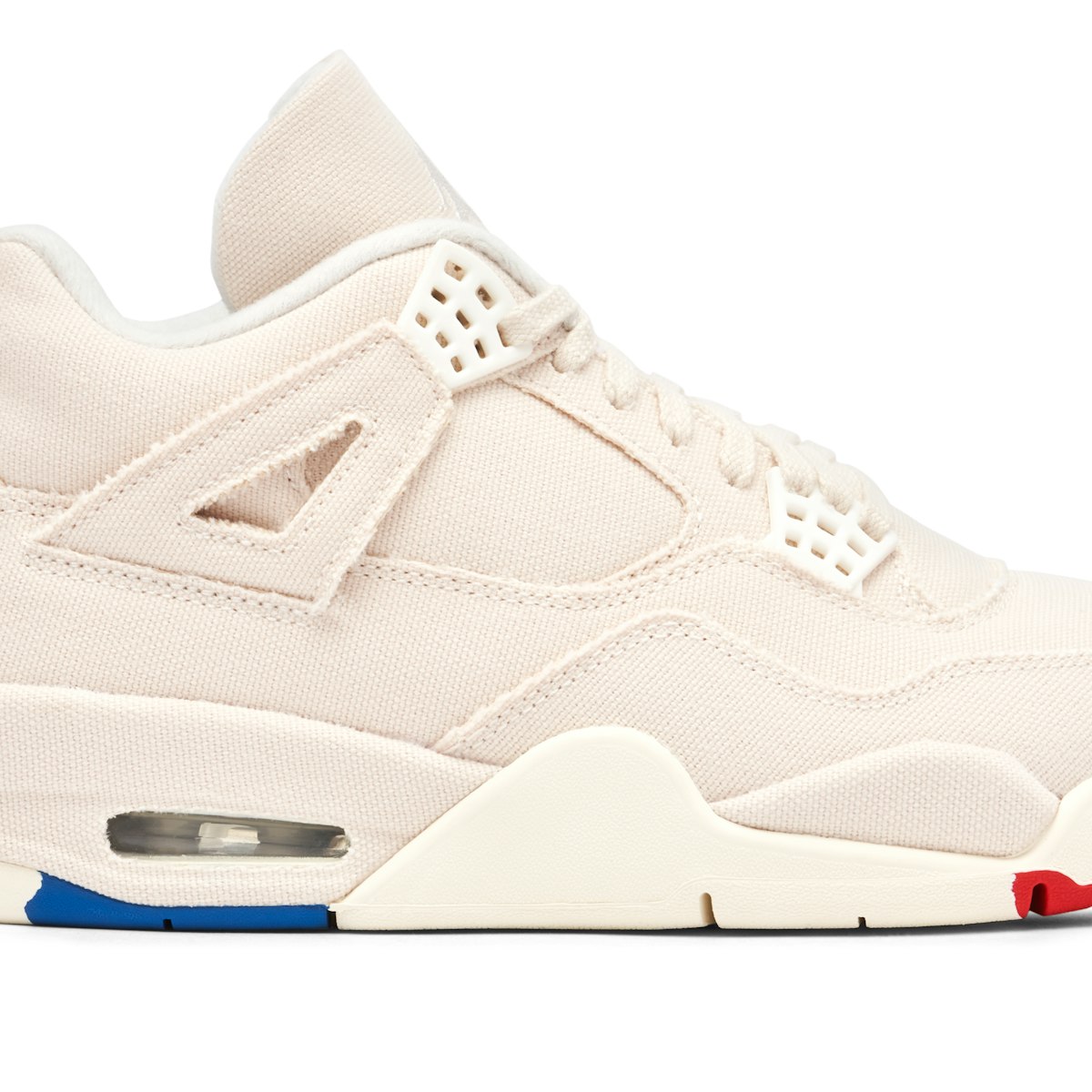 Air Jordan 4 Blank Canvas Womens DQ4909100 Laced