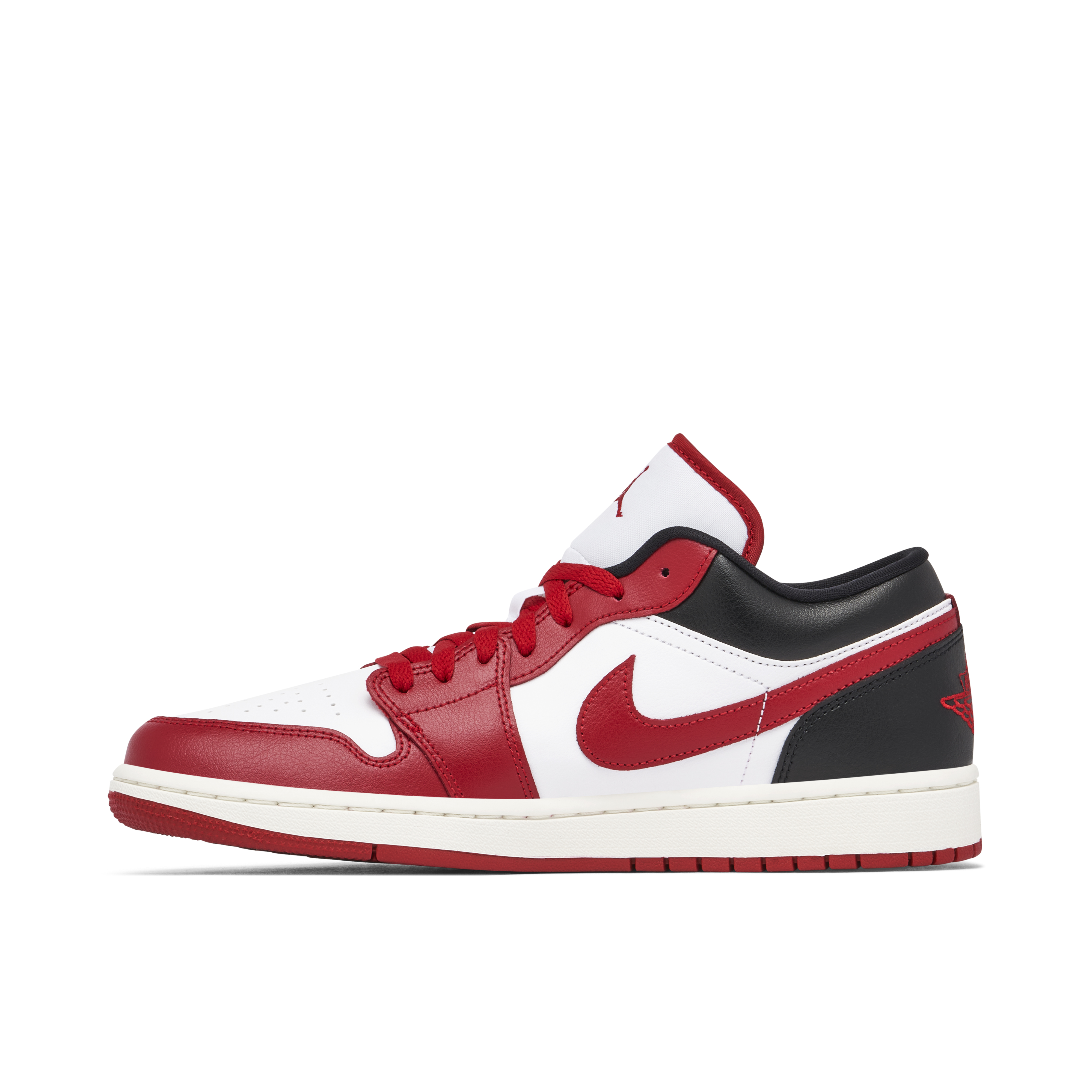 Air Jordan 1 Low White Gym Red Womens | DC0774-160 | Laced