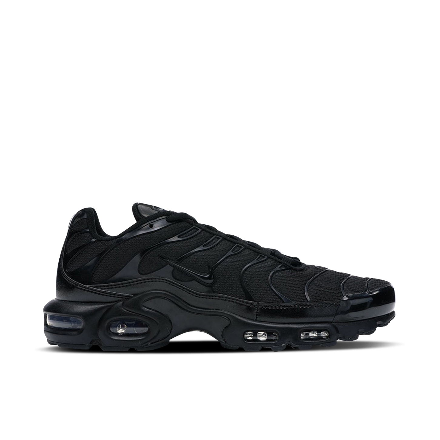 black air maxes plus