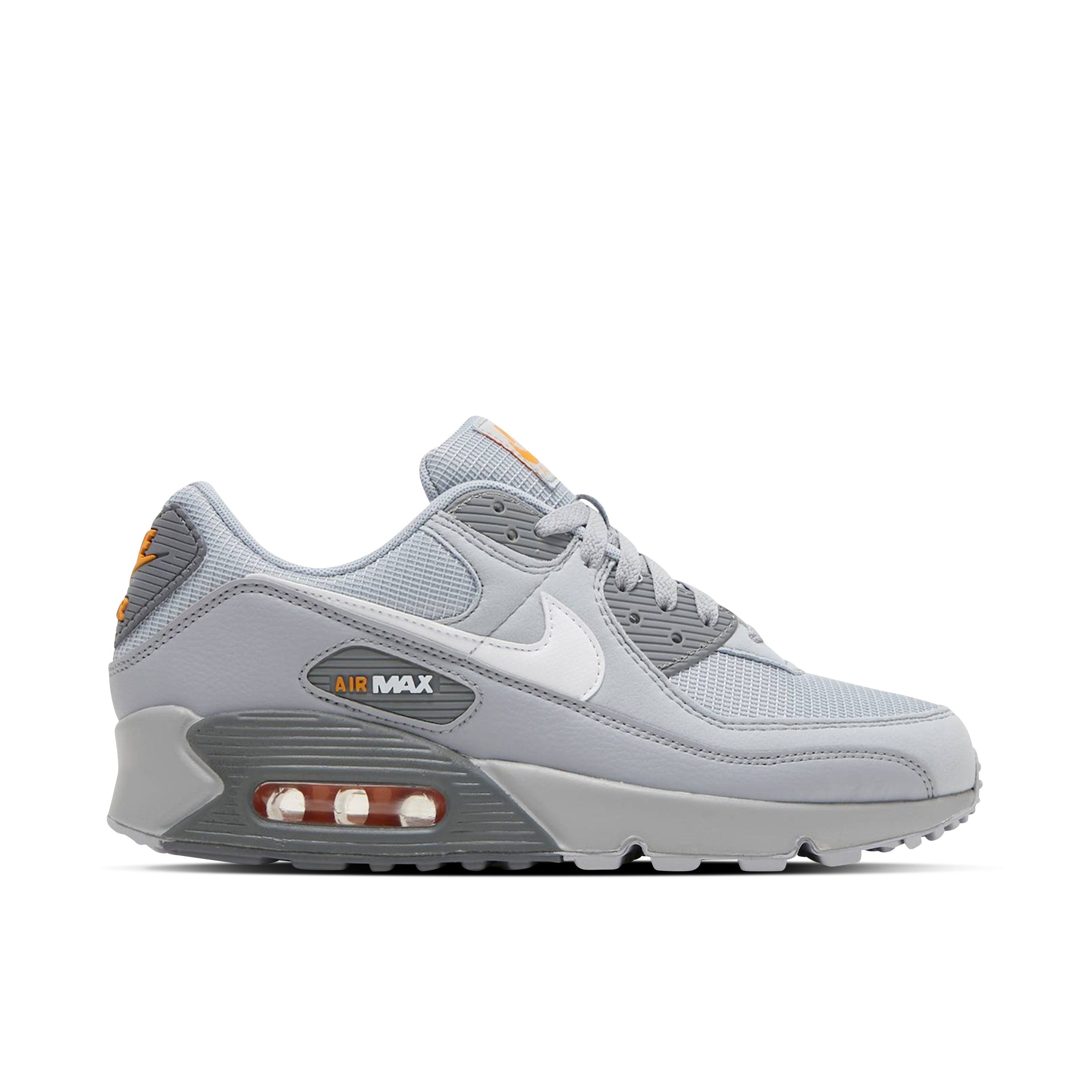 Nike Air Max 90 Wolf Grey Kumquat | DR0145-001 | Laced