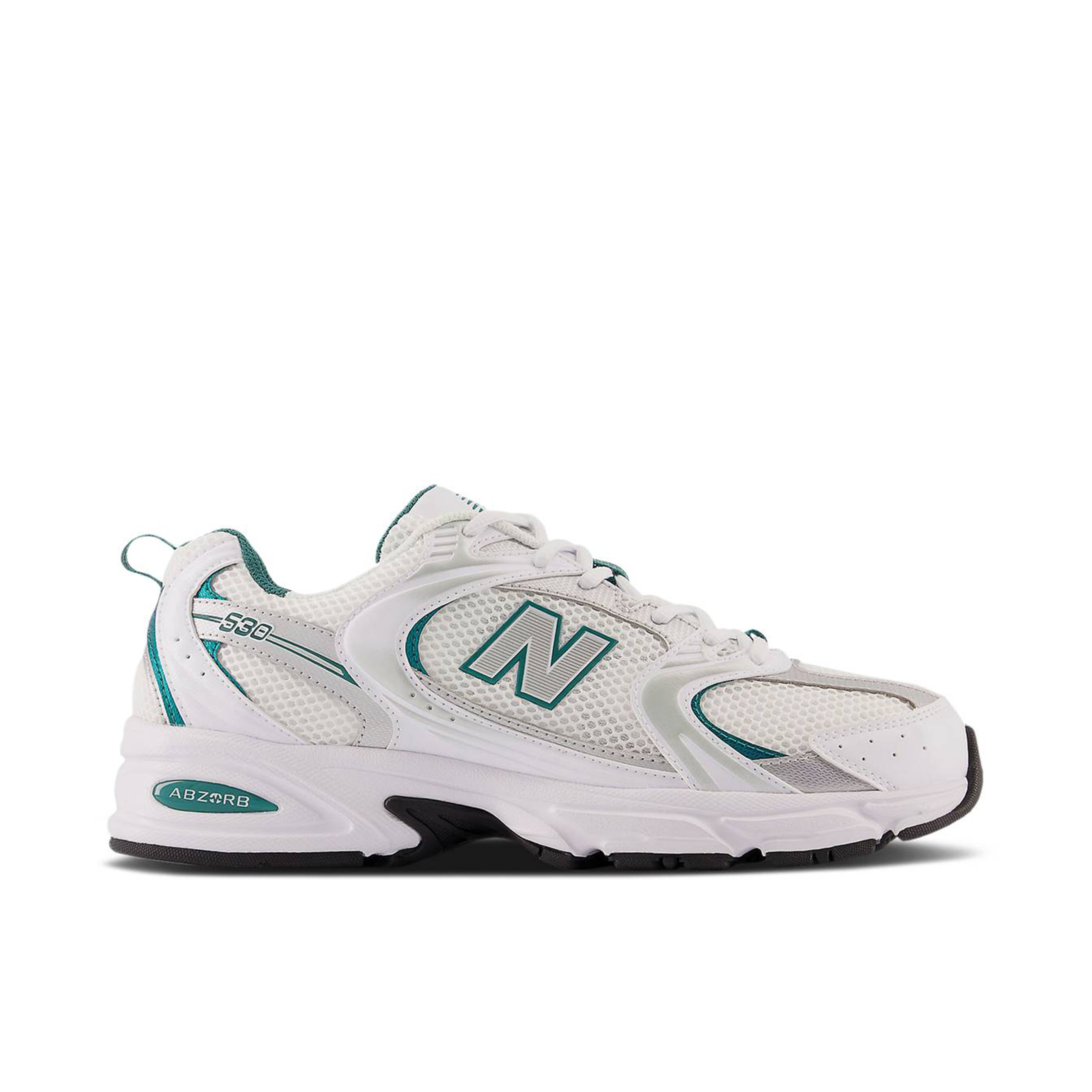 New Balance 530 White Nightwatch Green | MR530ENG | Laced