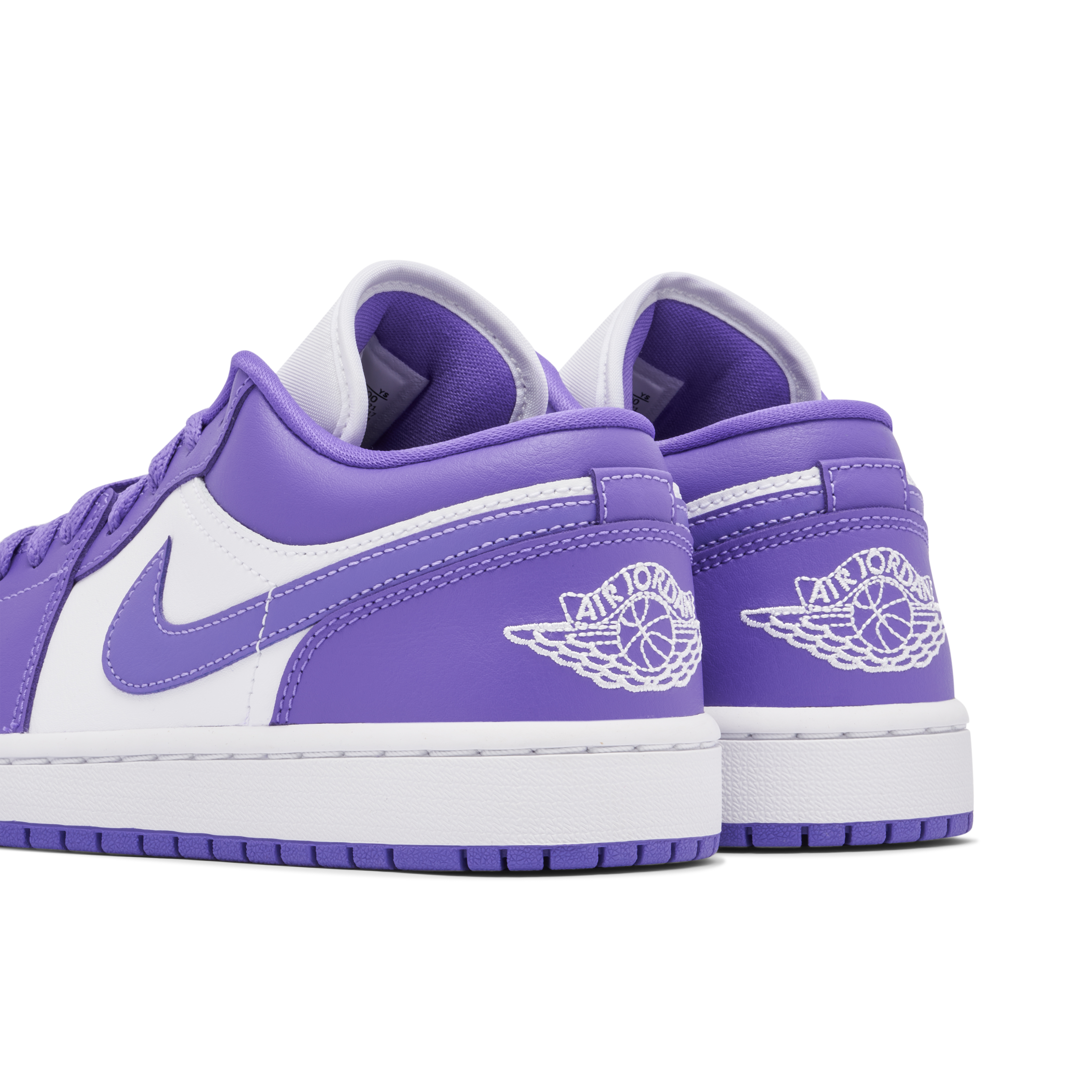 Air jordan 1 top low purple womens