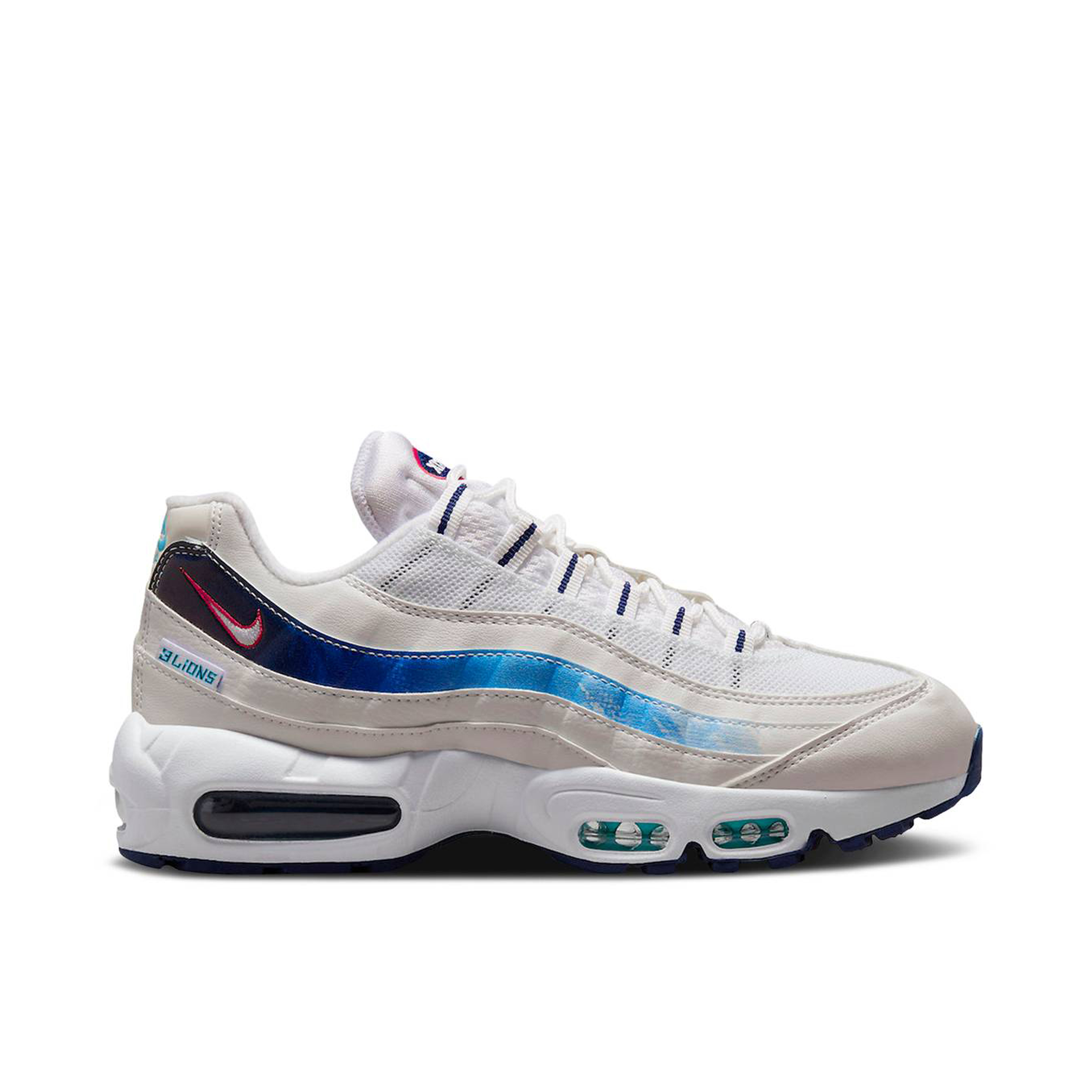 Nike air max 95 womens white and clearance blue