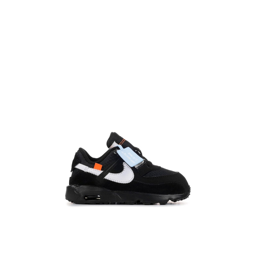 Nike Air Max 90 Off-White Black (TD) Toddler - BV0852 001 - US