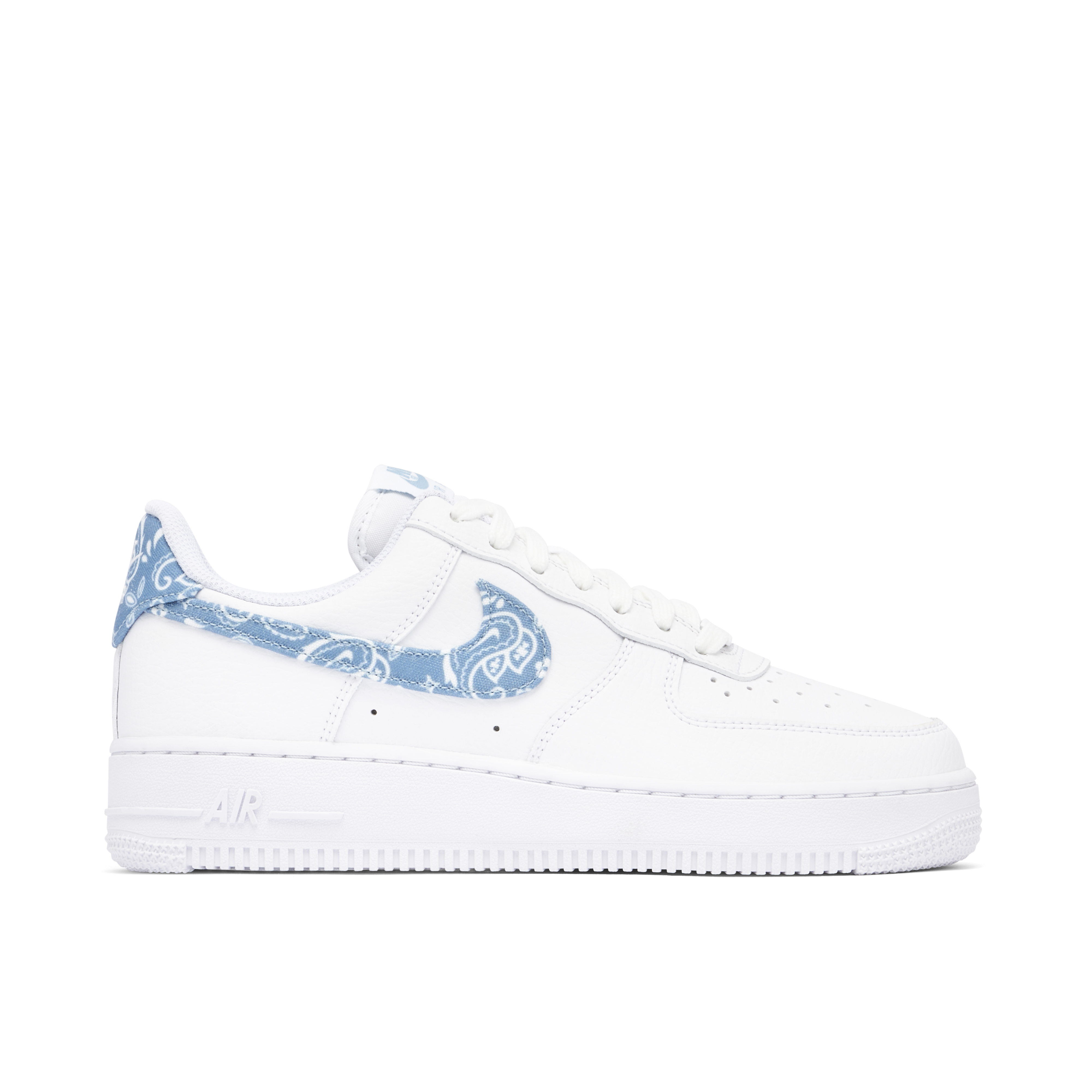 Nike Air Force 1 Low '07 Essential White Worn Blue Paisley ...