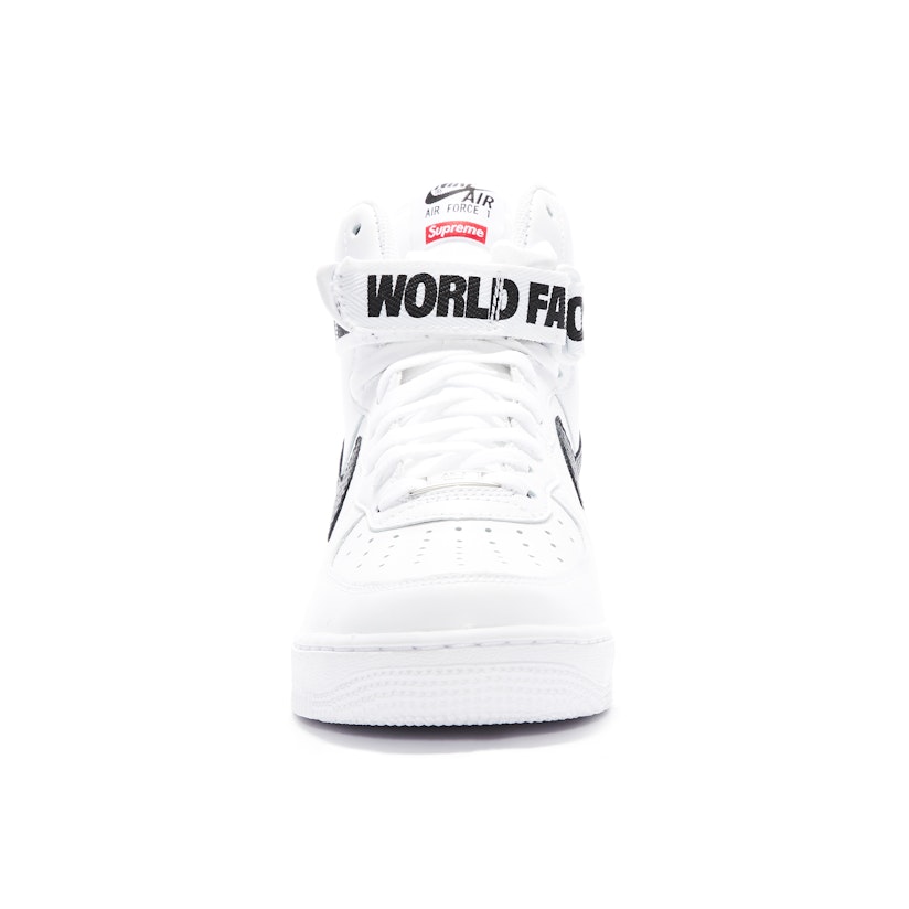 Nike Air Force 1 High Supreme SP 'White' Shoes - 9