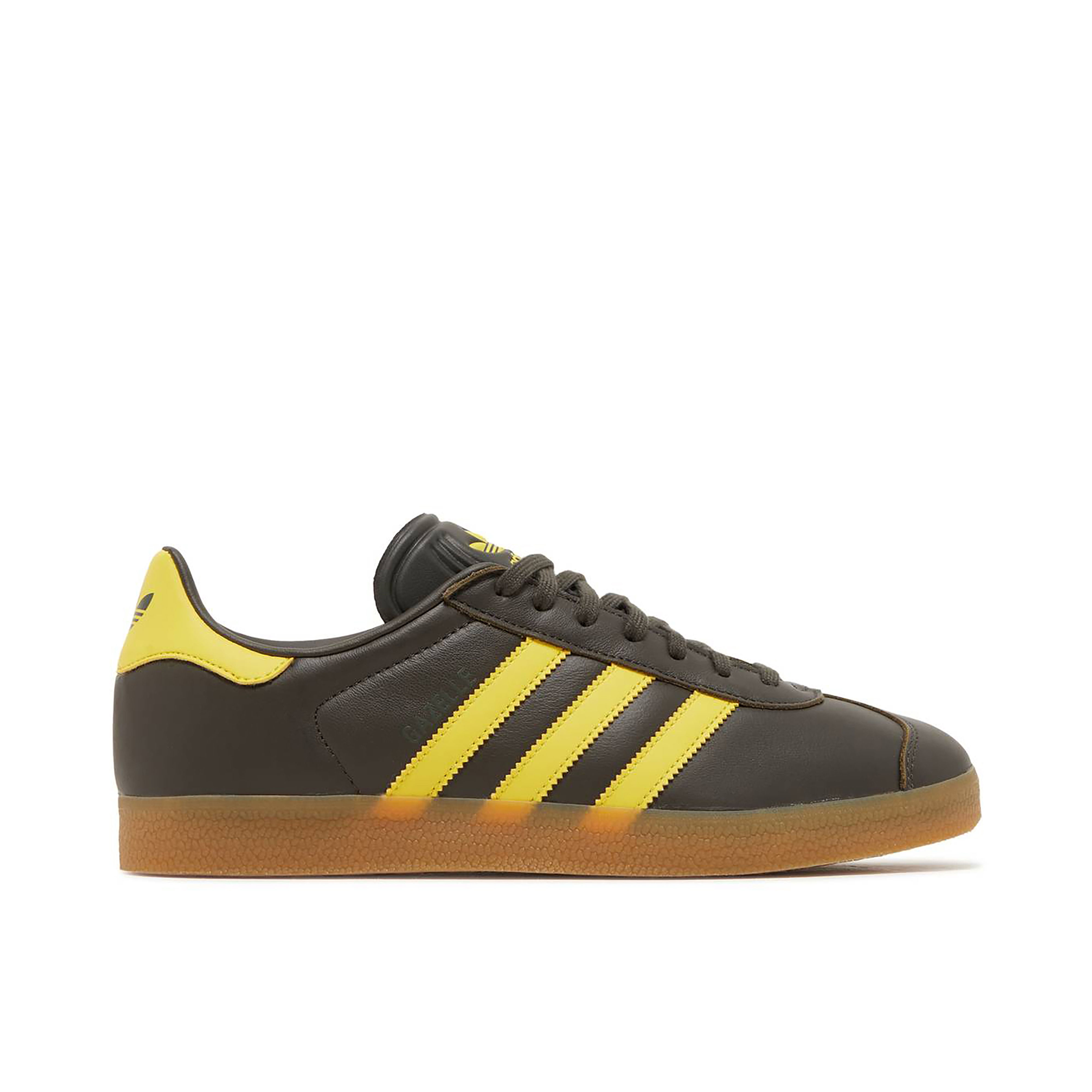 Adidas Gazelle Shadow Olive Impact Yellow | HQ9873 | Laced