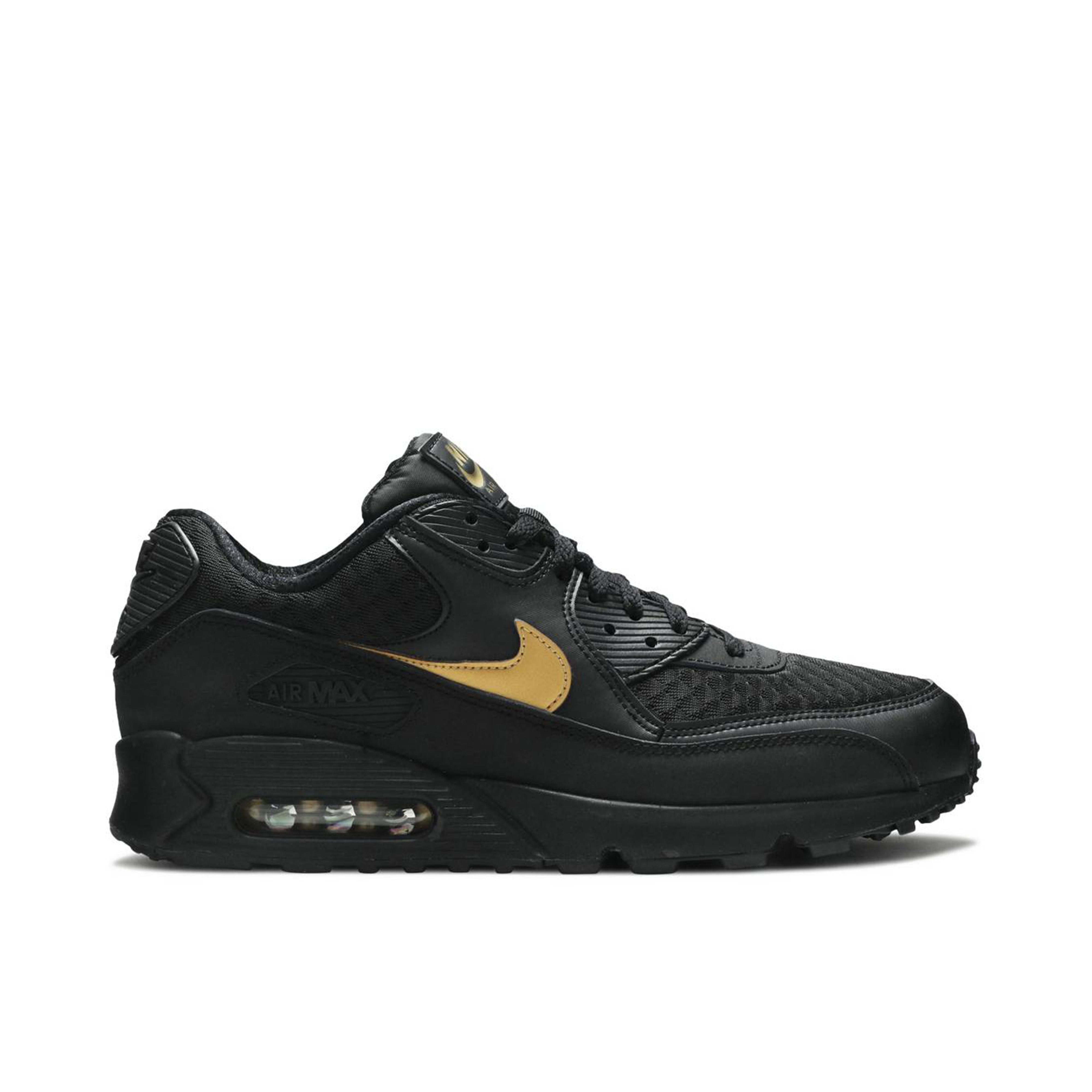 air max 90 essential black gold