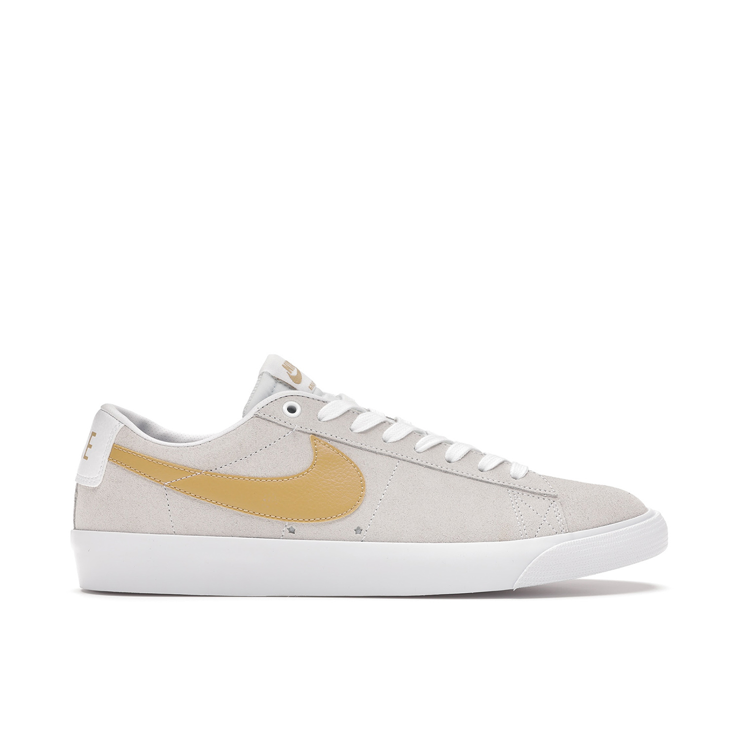 Nike SB Blazer Low GT Light Grey Yellow | 704939-104 | Laced