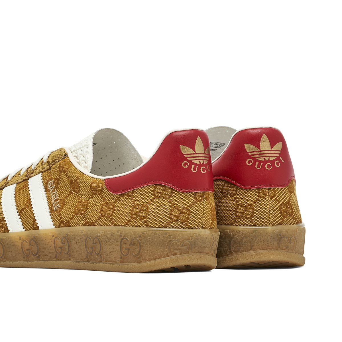 Adidas Gazelle X Gucci Mesa White Red Hq8850 Laced 9424