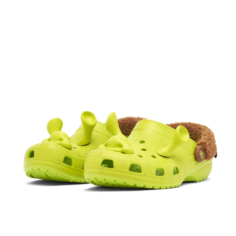 DreamWorks Shrek Crocs Classic Clog Men Size 9 / Women 11 Ogre Green  209373-3TX