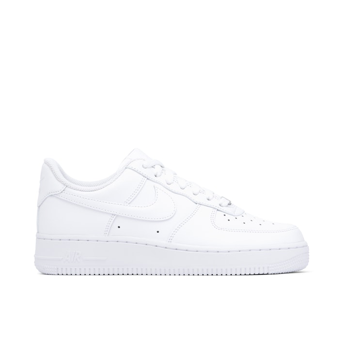 Nike Air Force 1 React White/White/Black Men's Shoes, Size: 10
