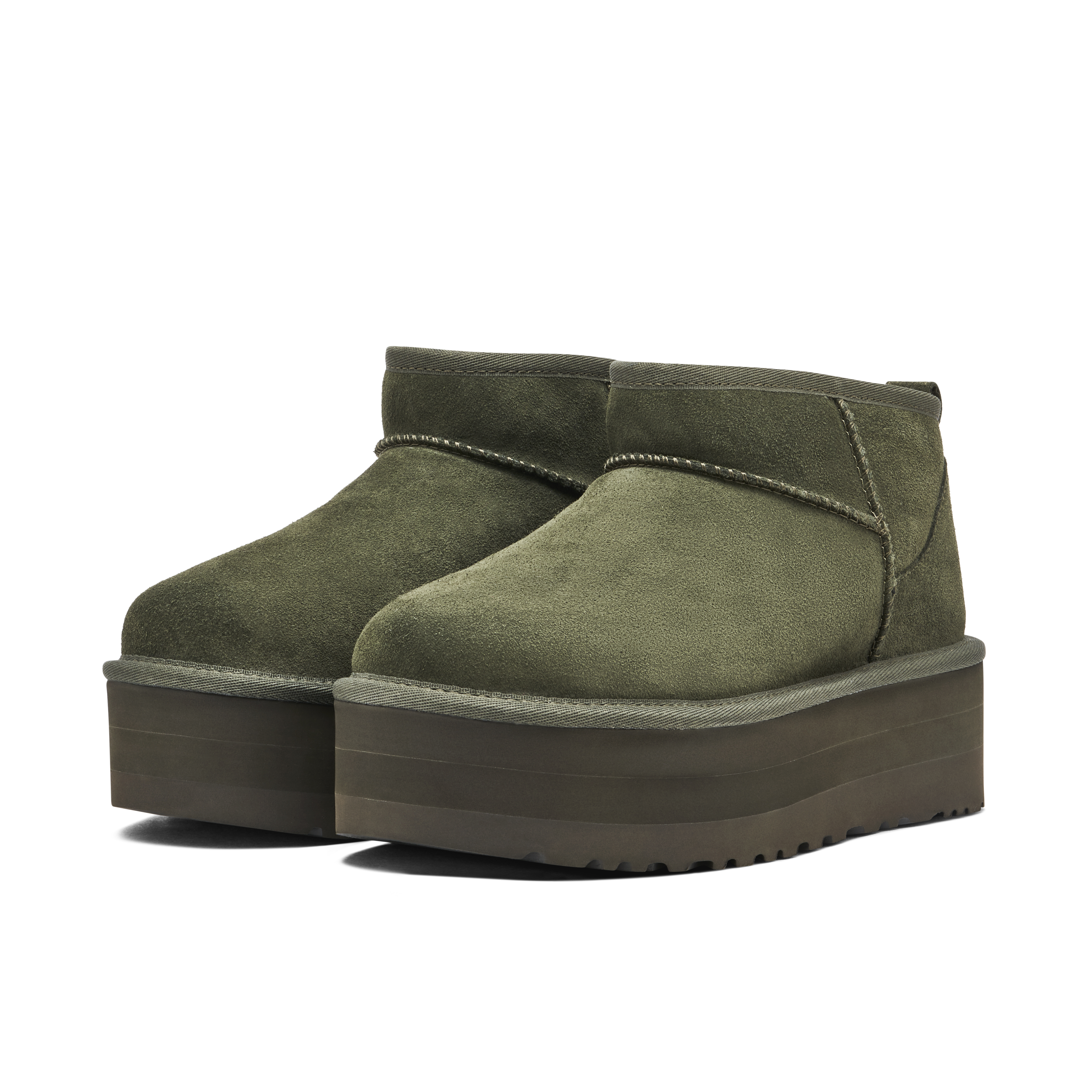 UGG Classic Ultra Mini Platform Forest Night Womens | 1135092-FRSN