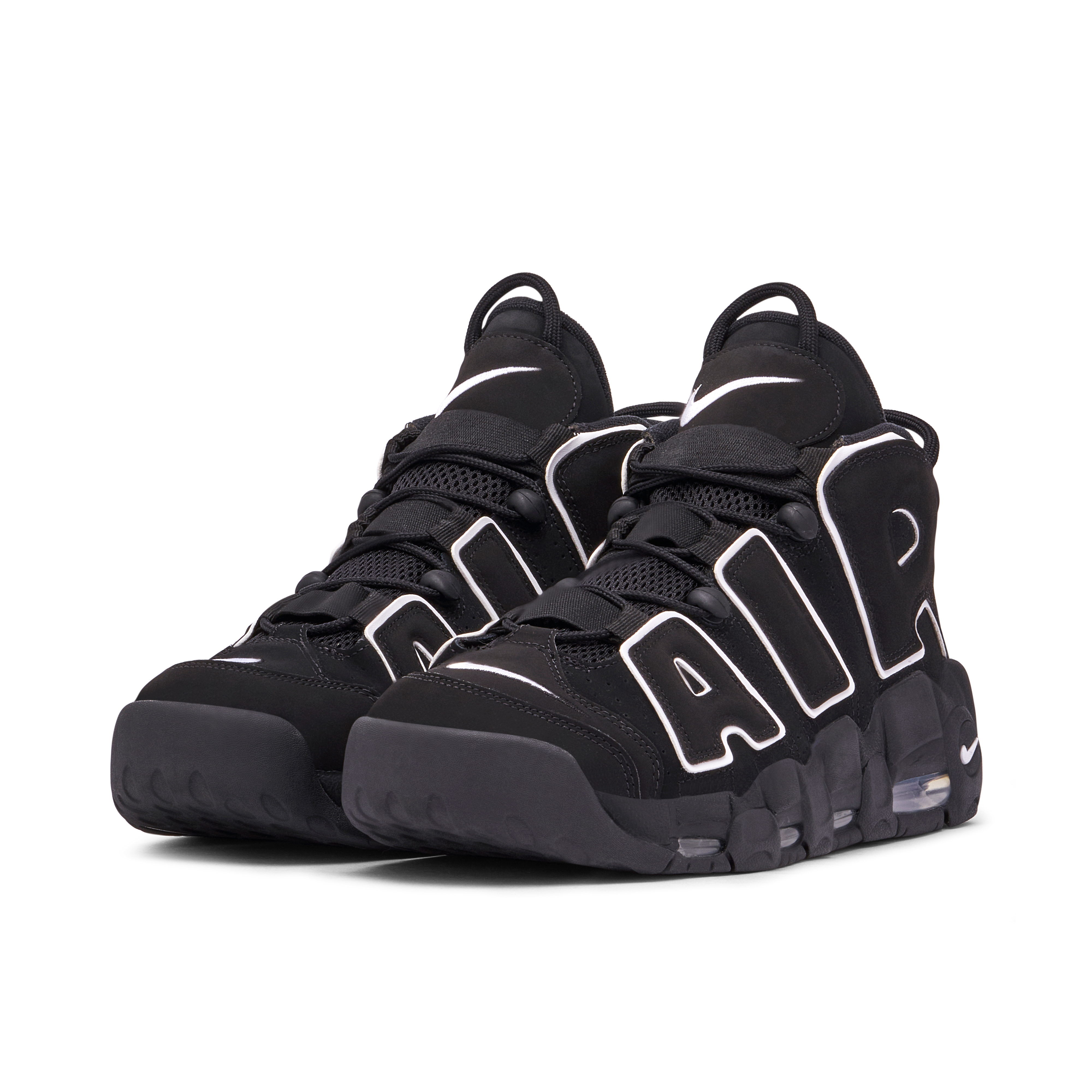 Nike Air More Uptempo Black White | 414962-002 | Laced