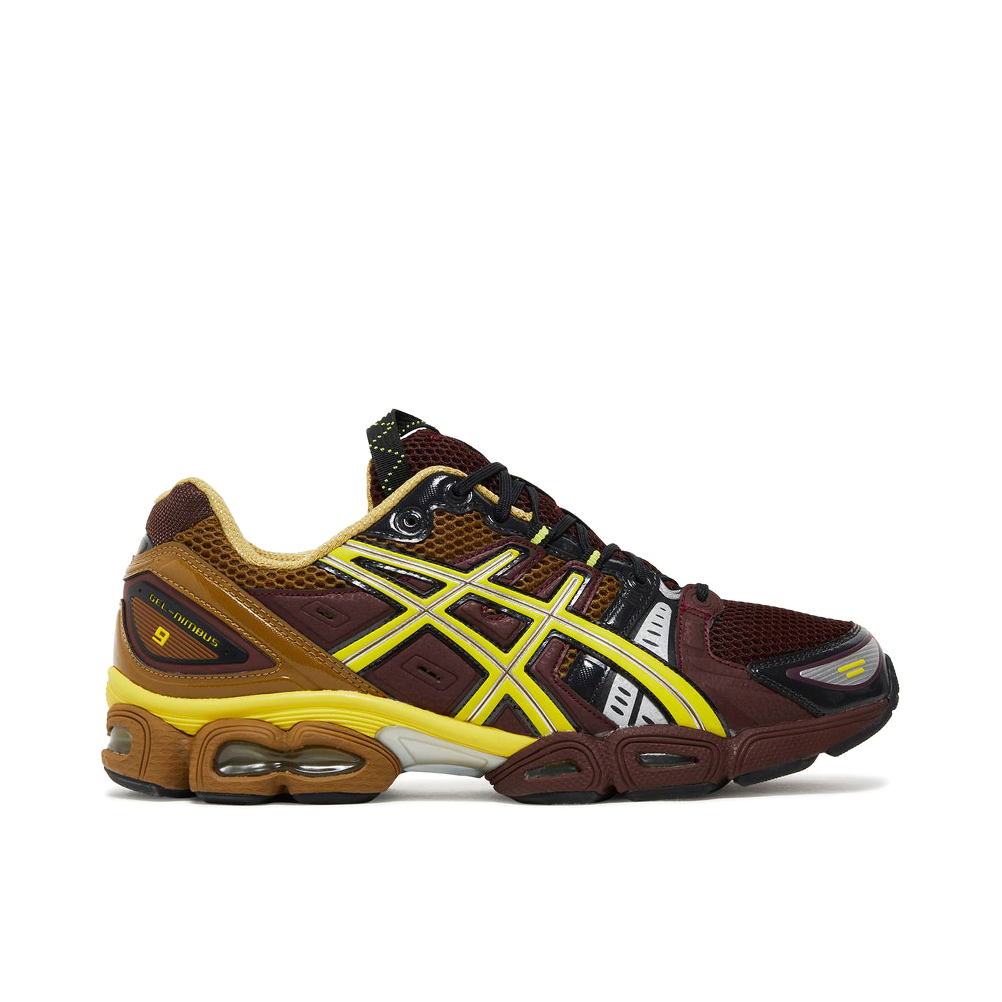 Asics gel nimbus shop 9 femme jaune