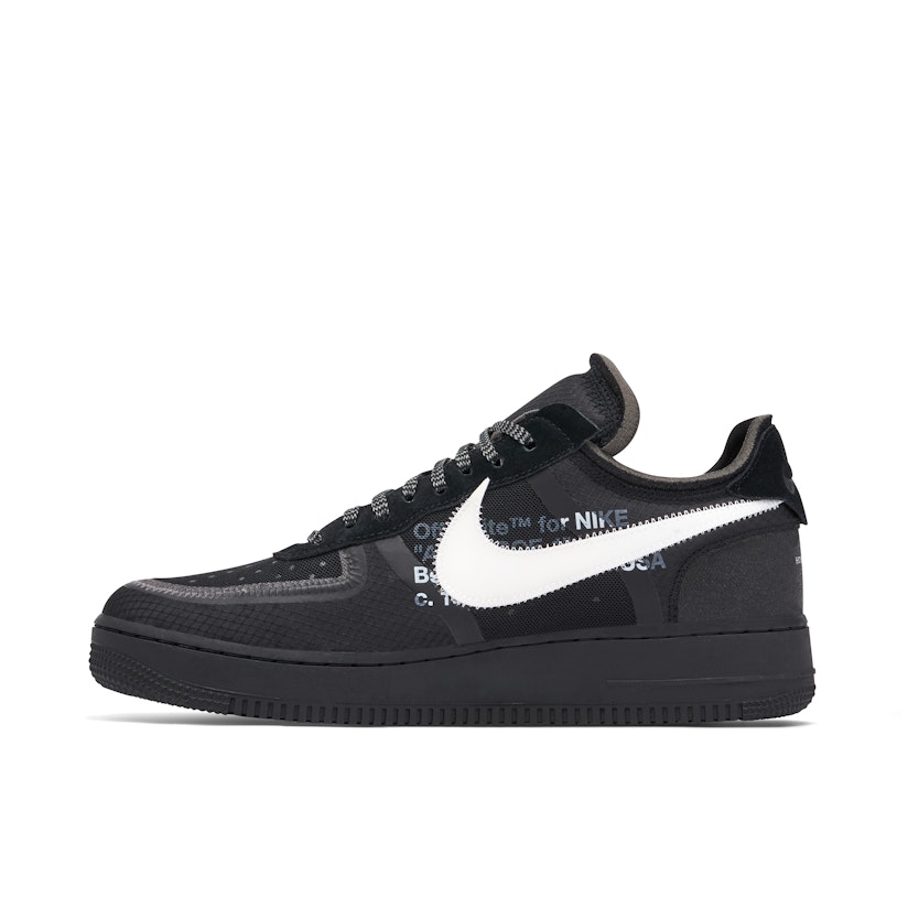 Get Ready For The OFF-WHITE x Nike Air Force 1 Low Black •