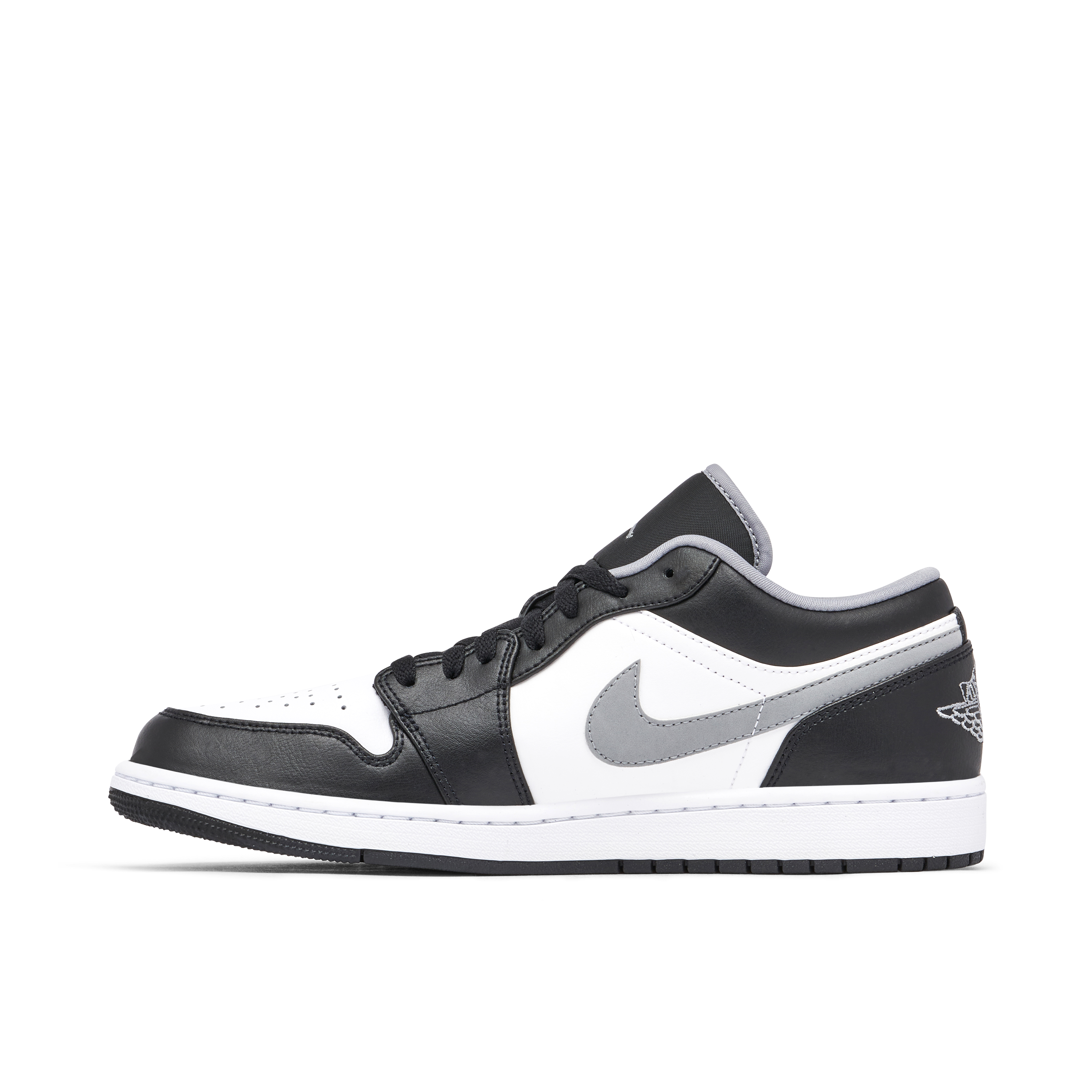 Air Jordan 1 Low Black Medium Grey | 553558-040 | Laced