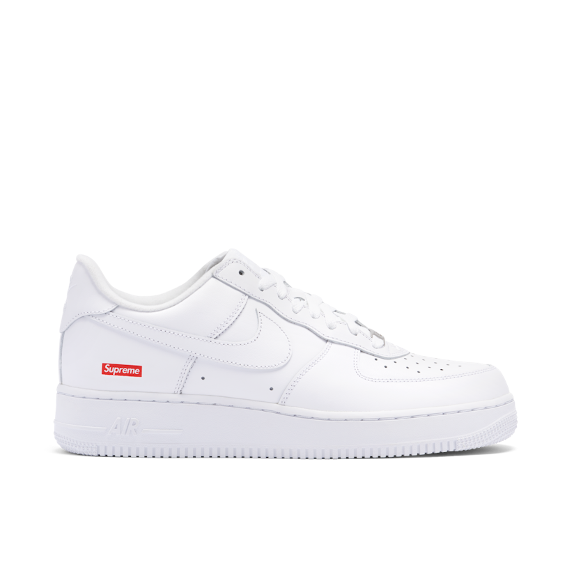 Nike Air Force 1 Low Supreme White | CU9225-100 Laced