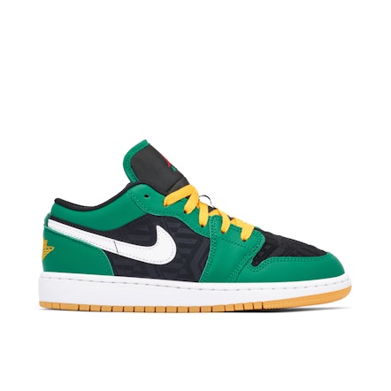 Jordan Low Green Toe