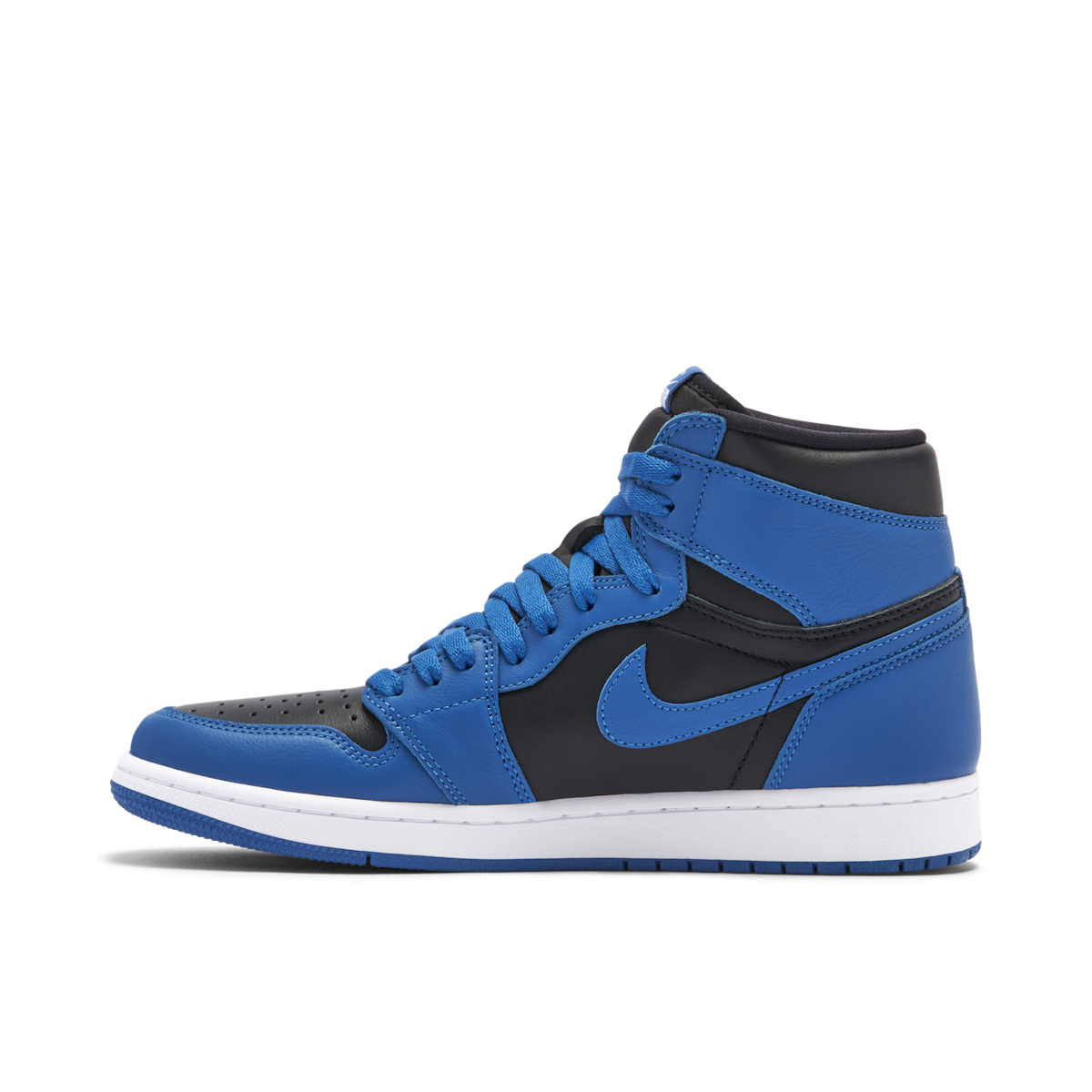 Air Jordan 1 High Dark Marina Blue 555088 404 Laced