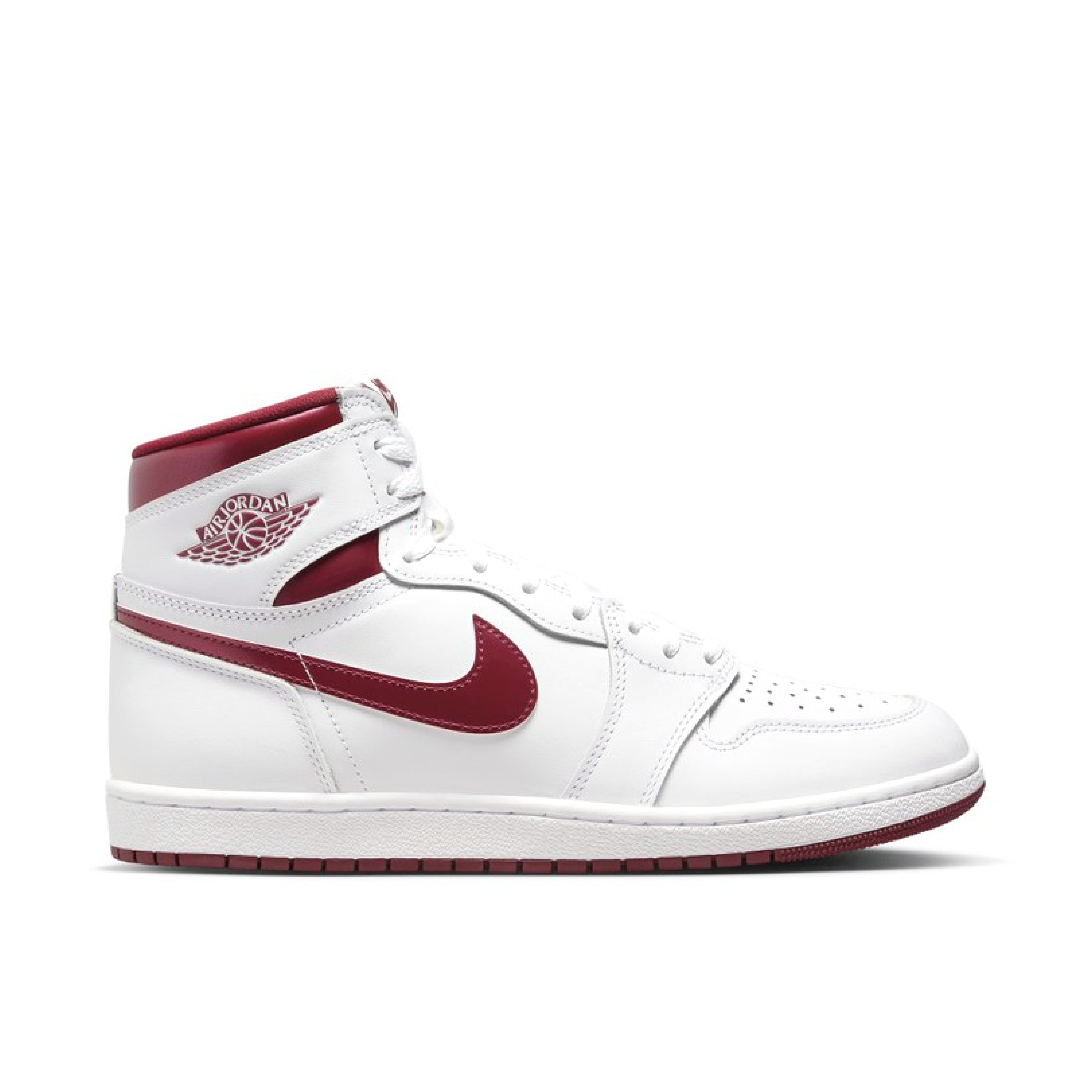 Jordan 1 shop retro metallic red