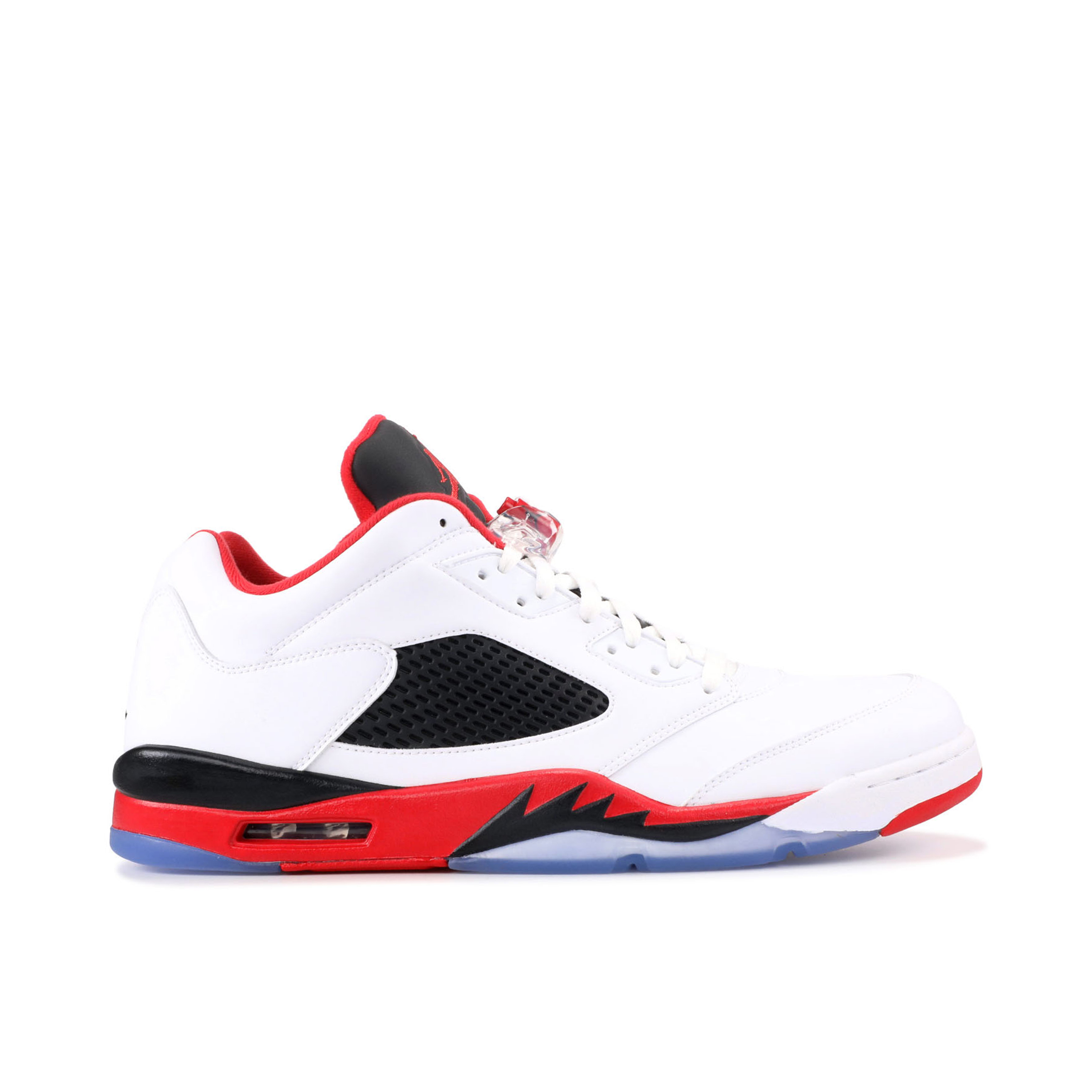 Air Jordan 5 Low 2016 Fire Red 819171101 Laced